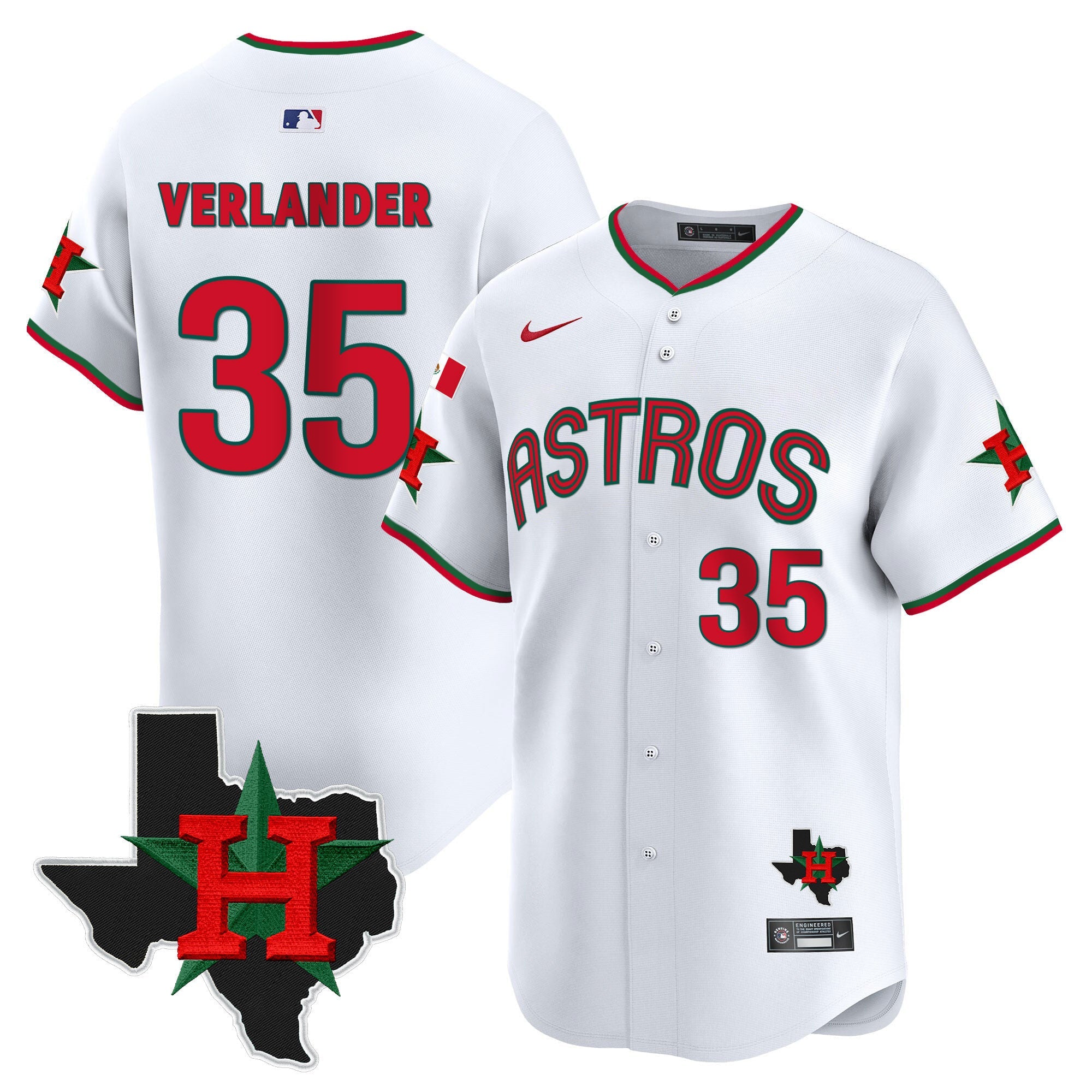 Men’s Mexico Texas Patch Vapor Premier Limited Jersey V3