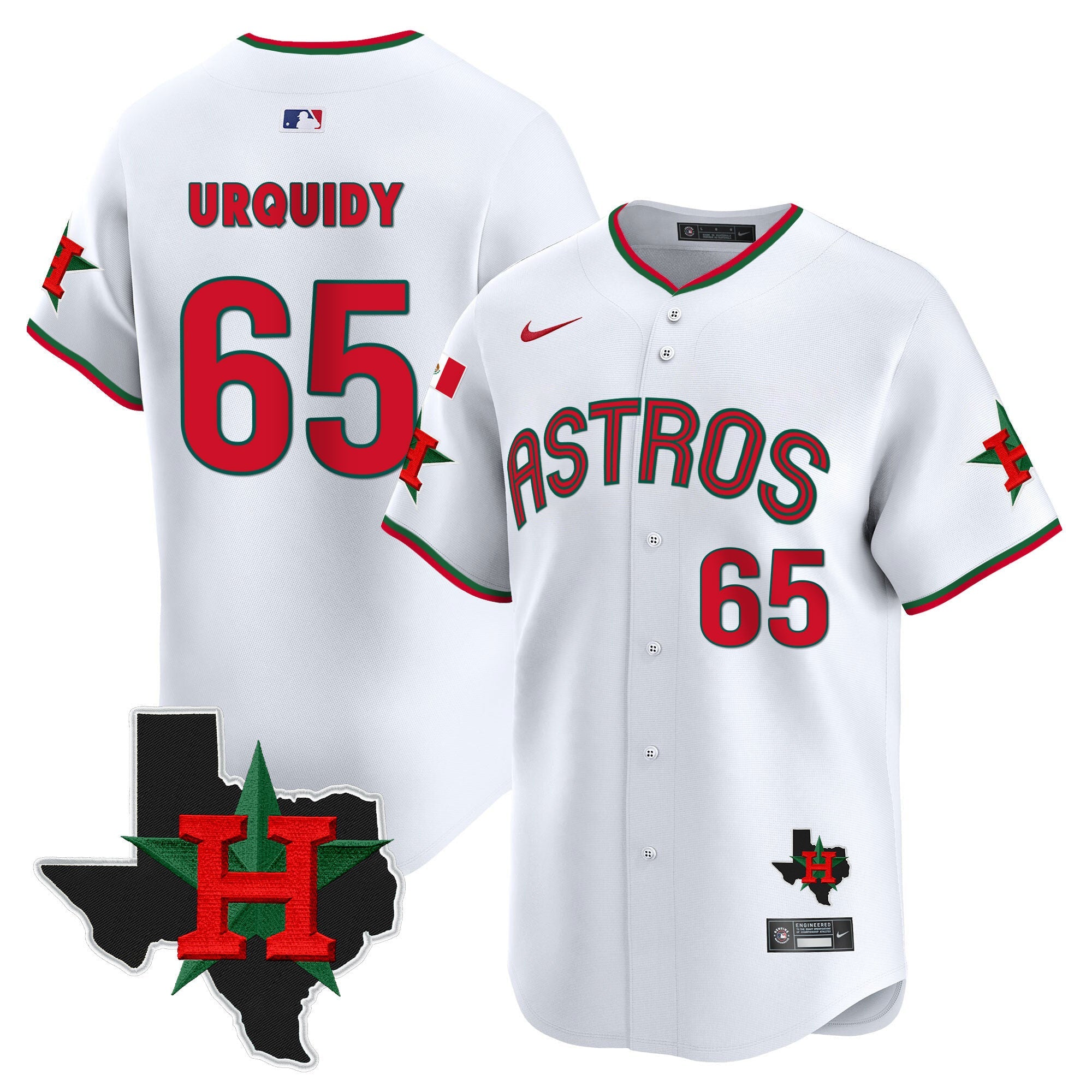 Men’s Mexico Texas Patch Vapor Premier Limited Jersey V3