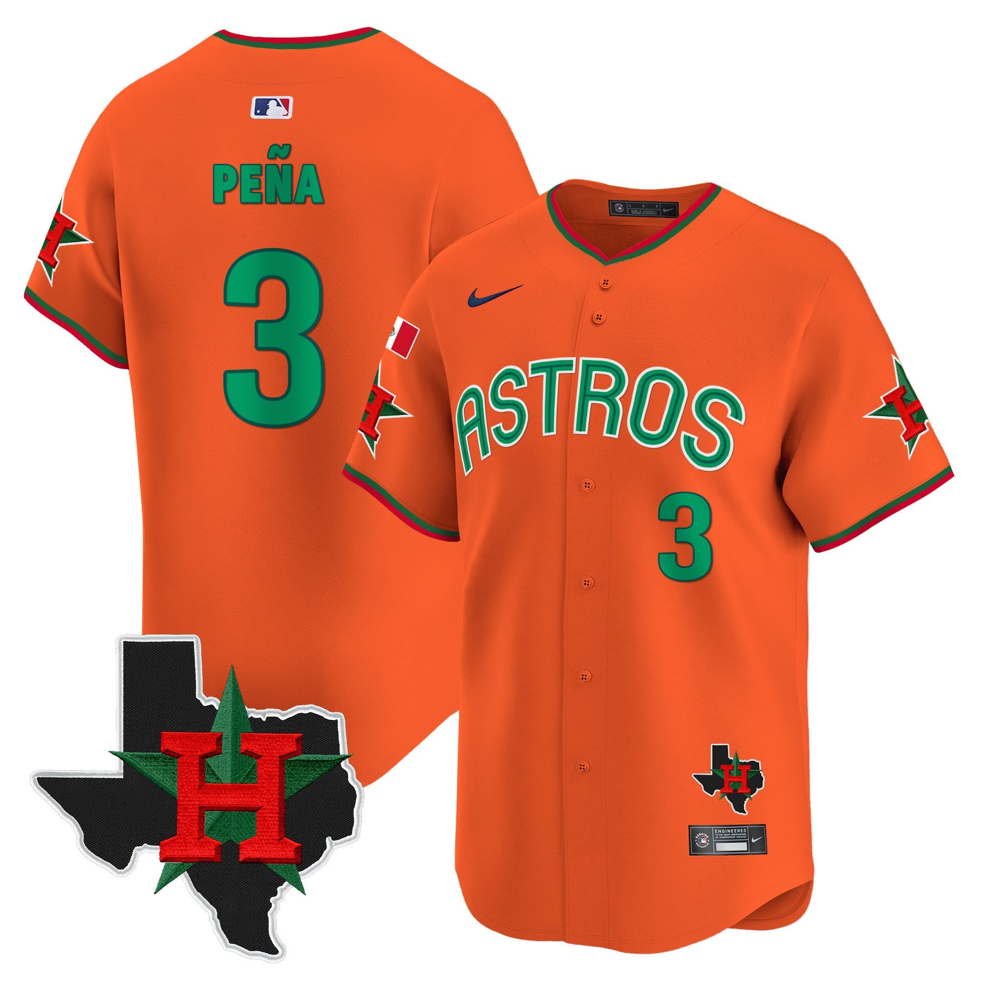 Men’s Mexico Texas Patch Vapor Premier Limited Jersey V3