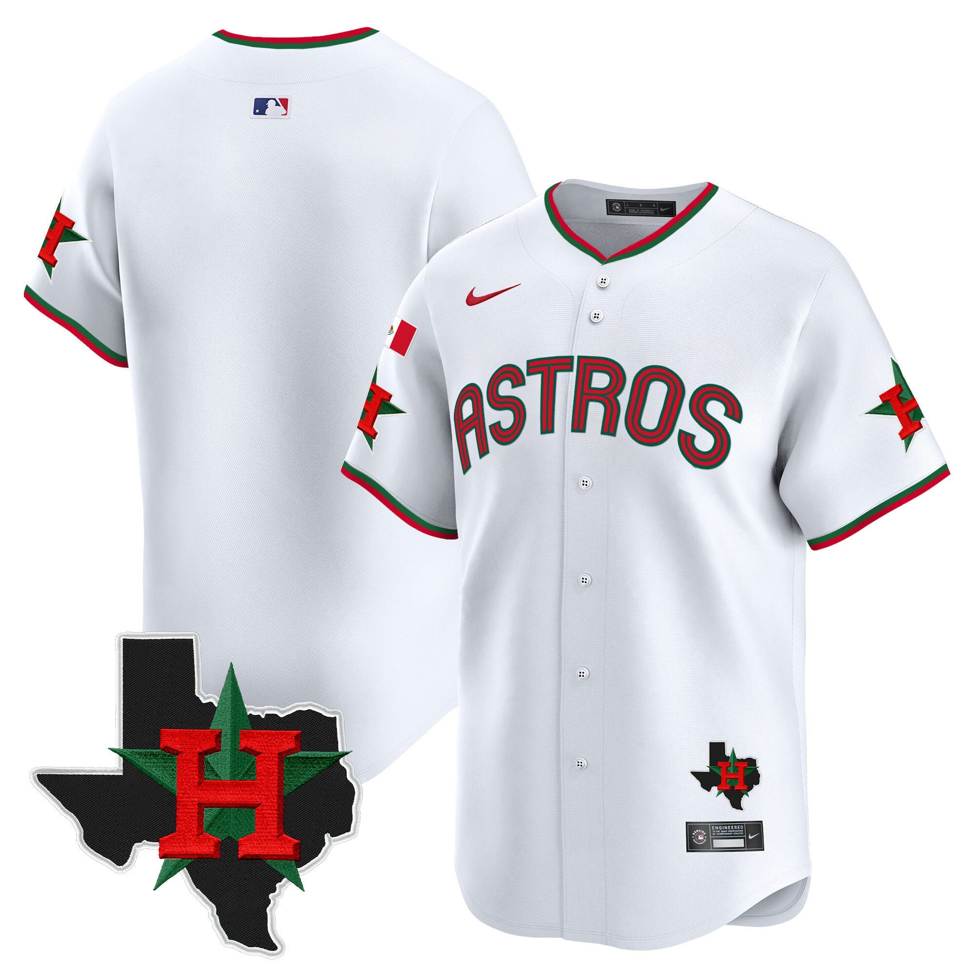 Men’s Mexico Texas Patch Vapor Premier Limited Jersey V3