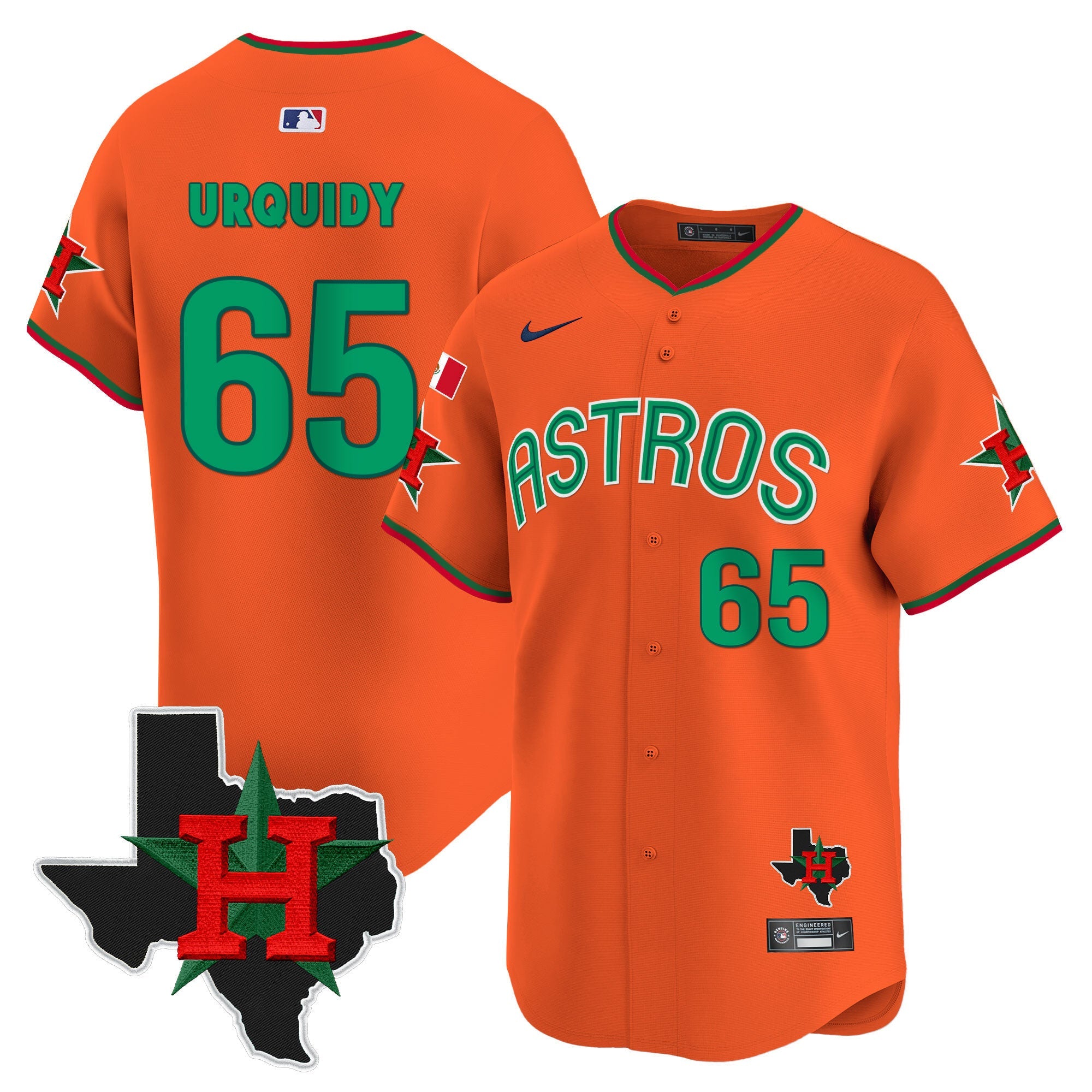 Men’s Mexico Texas Patch Vapor Premier Limited Jersey V3