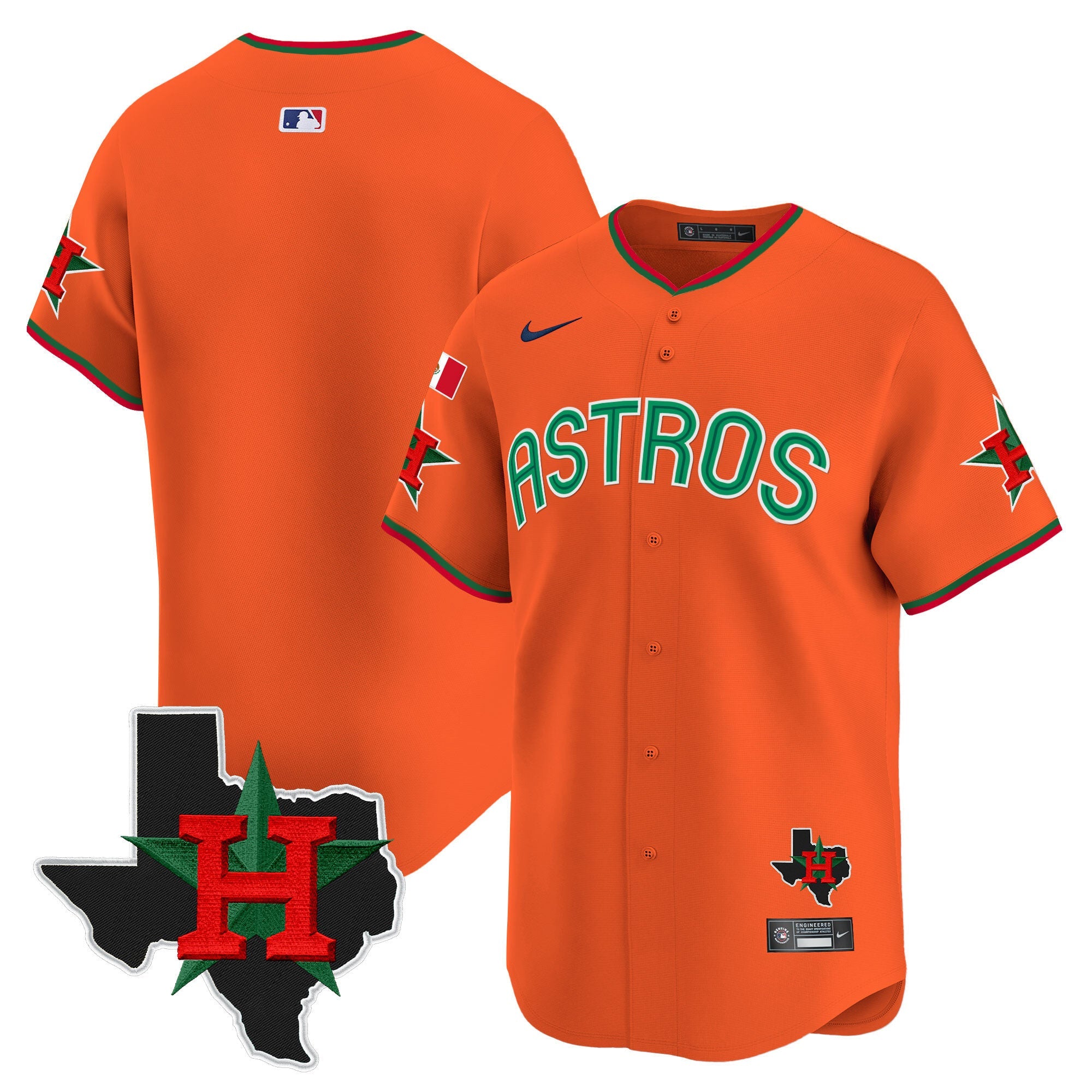 Men’s Mexico Texas Patch Vapor Premier Limited Jersey V3
