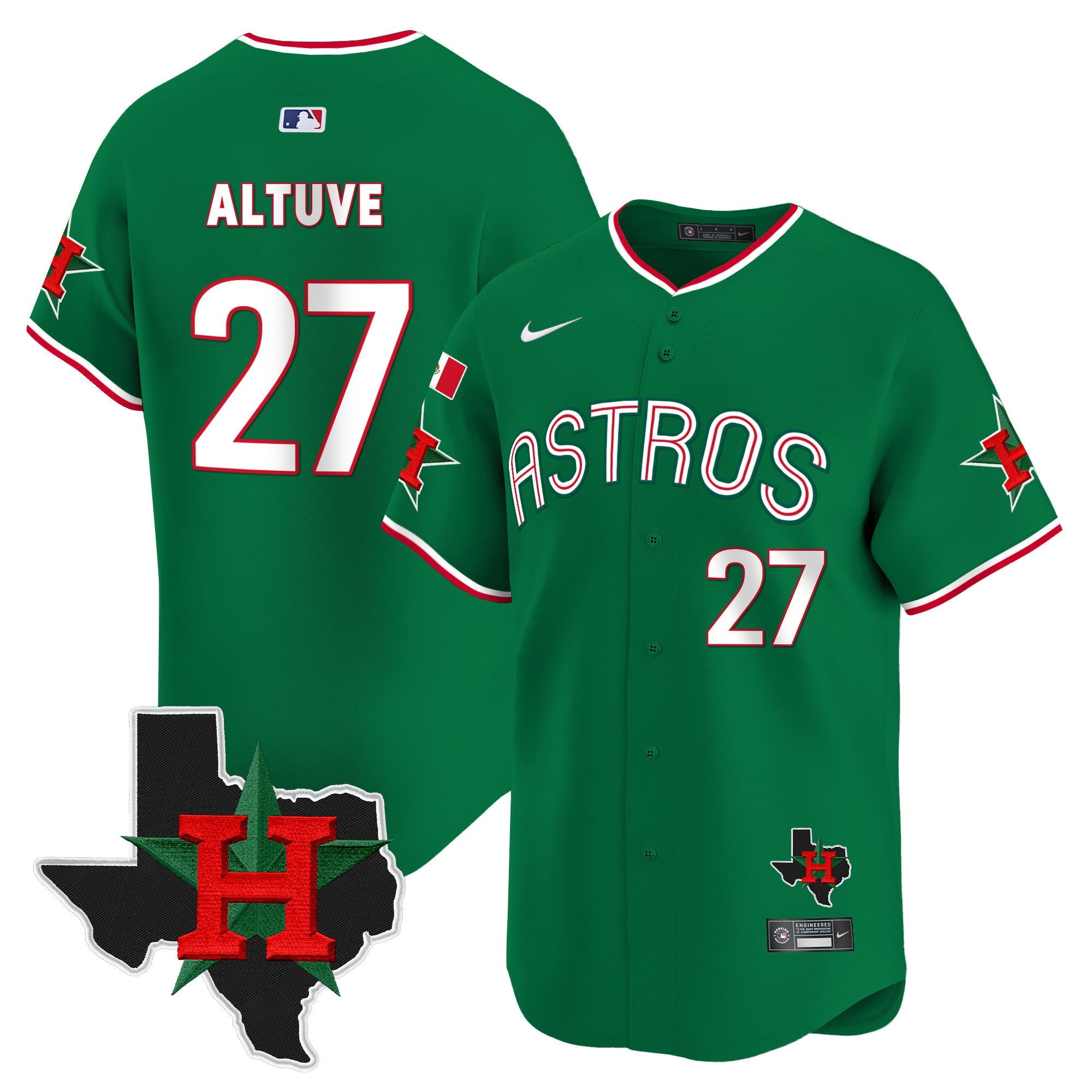 Men’s Mexico Texas Patch Vapor Premier Limited Jersey V3
