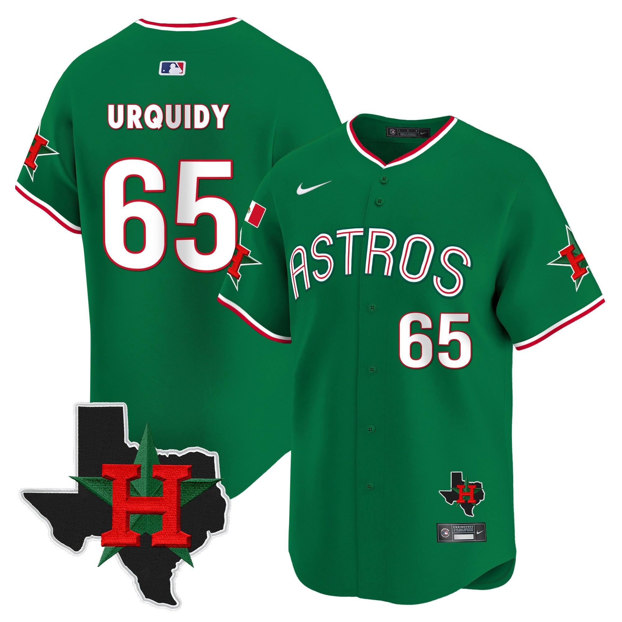 Men’s Mexico Texas Patch Vapor Premier Limited Jersey V3