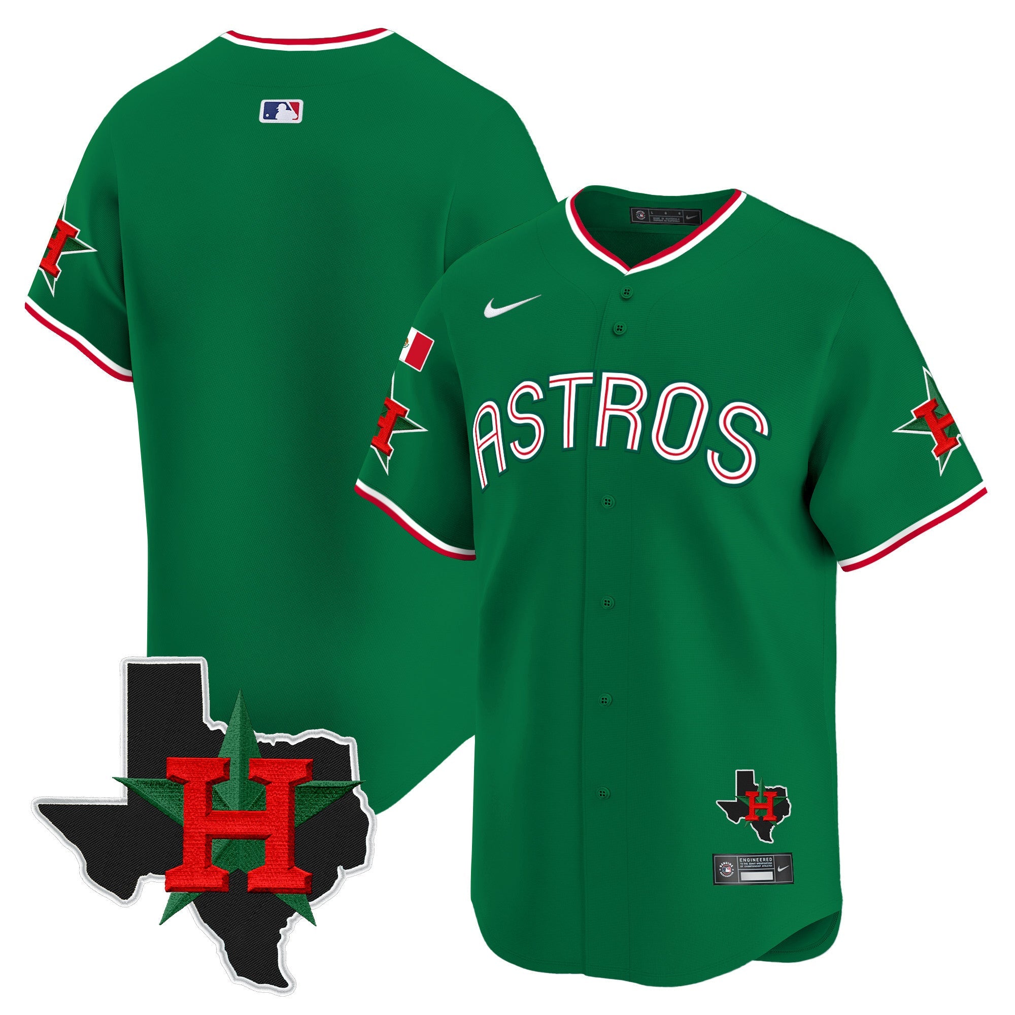 Men’s Mexico Texas Patch Vapor Premier Limited Jersey V3