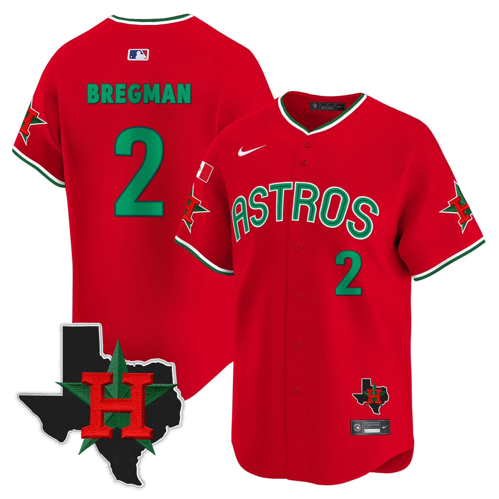 Men’s Mexico Texas Patch Vapor Premier Limited Jersey V3