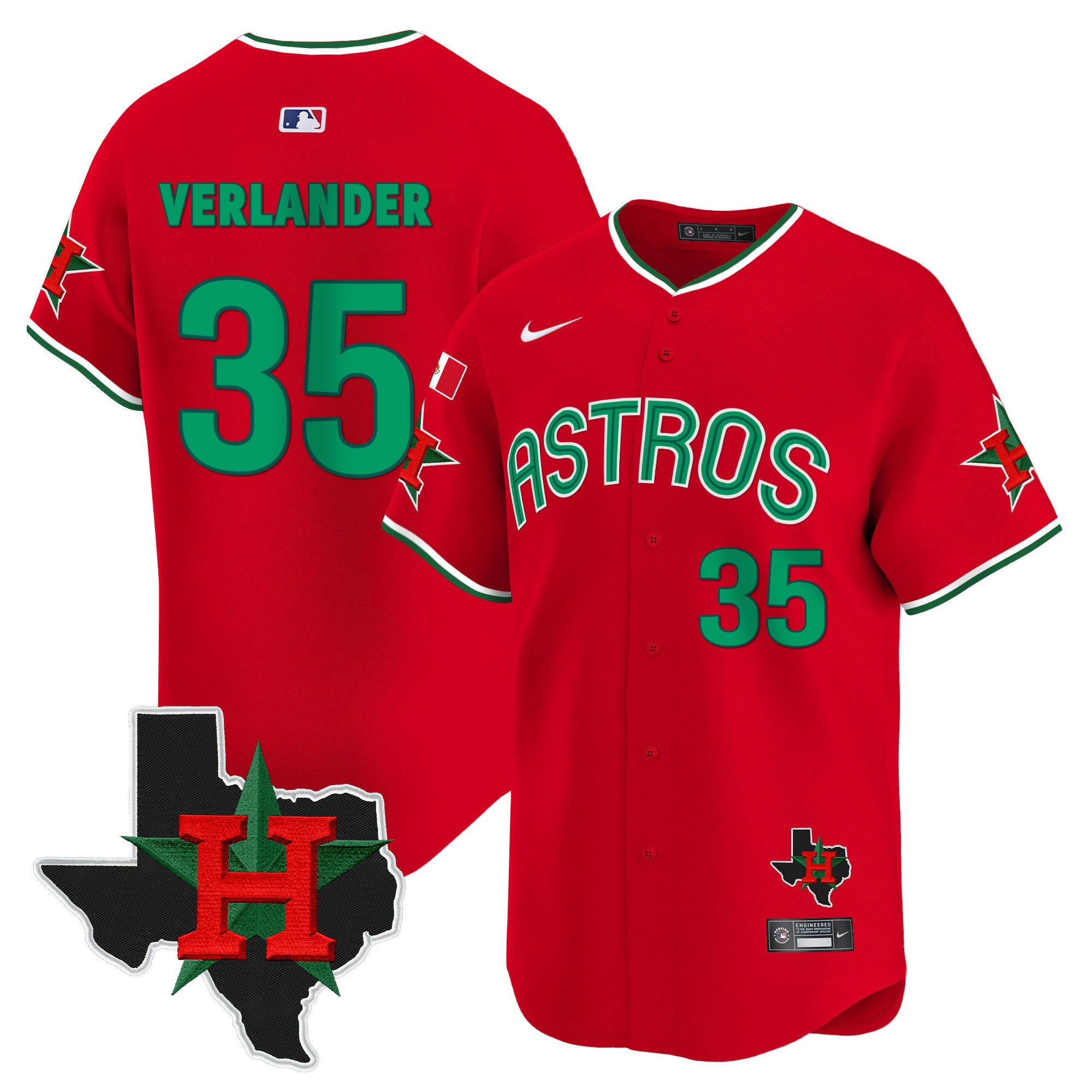 Men’s Mexico Texas Patch Vapor Premier Limited Jersey V3