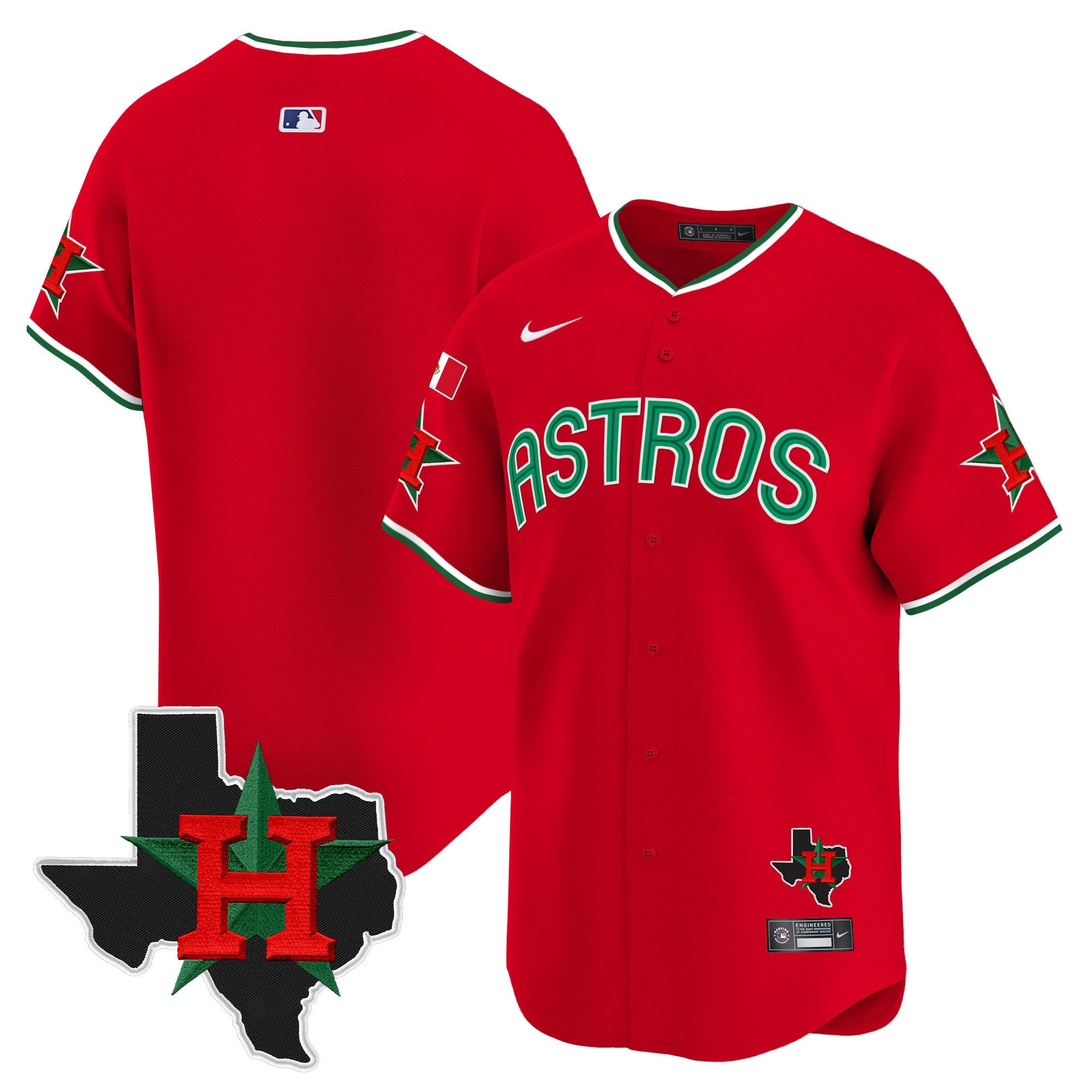 Men’s Mexico Texas Patch Vapor Premier Limited Jersey V3