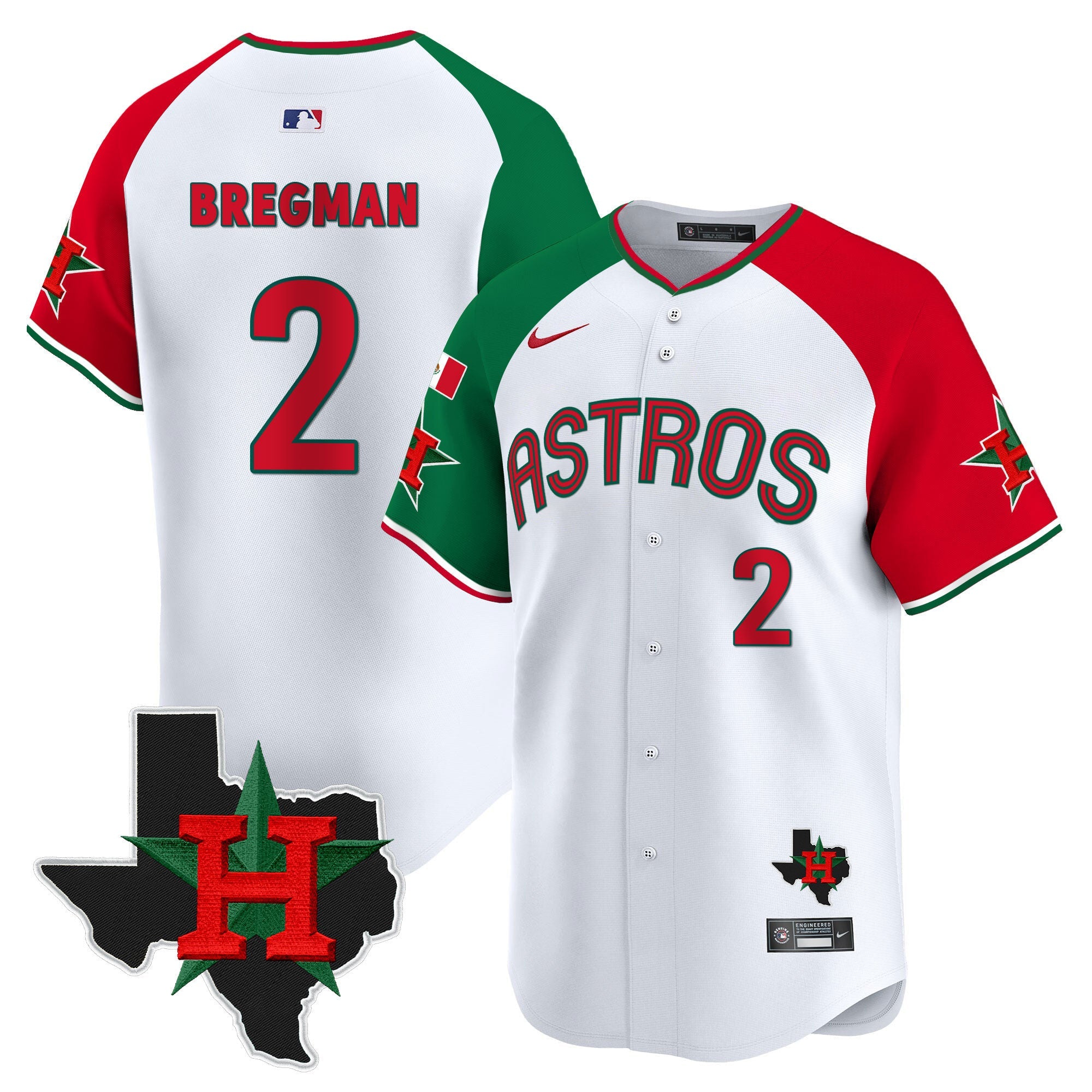 Men’s Mexico Texas Patch Vapor Premier Limited Jersey V3
