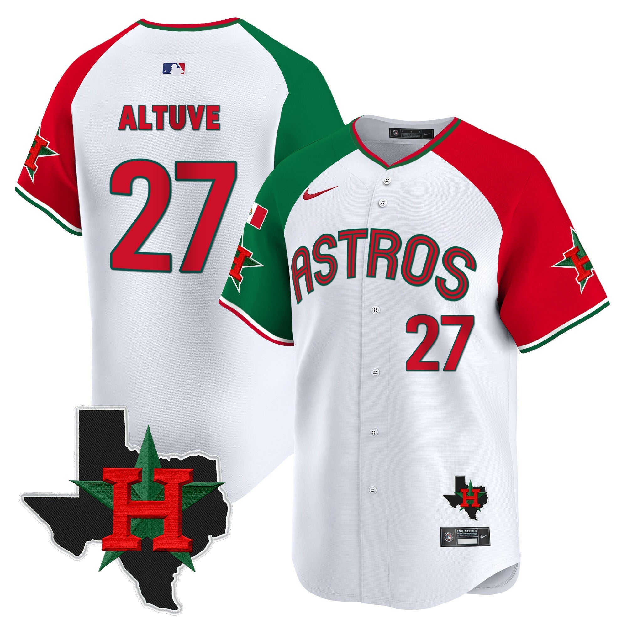 Men’s Mexico Texas Patch Vapor Premier Limited Jersey V3