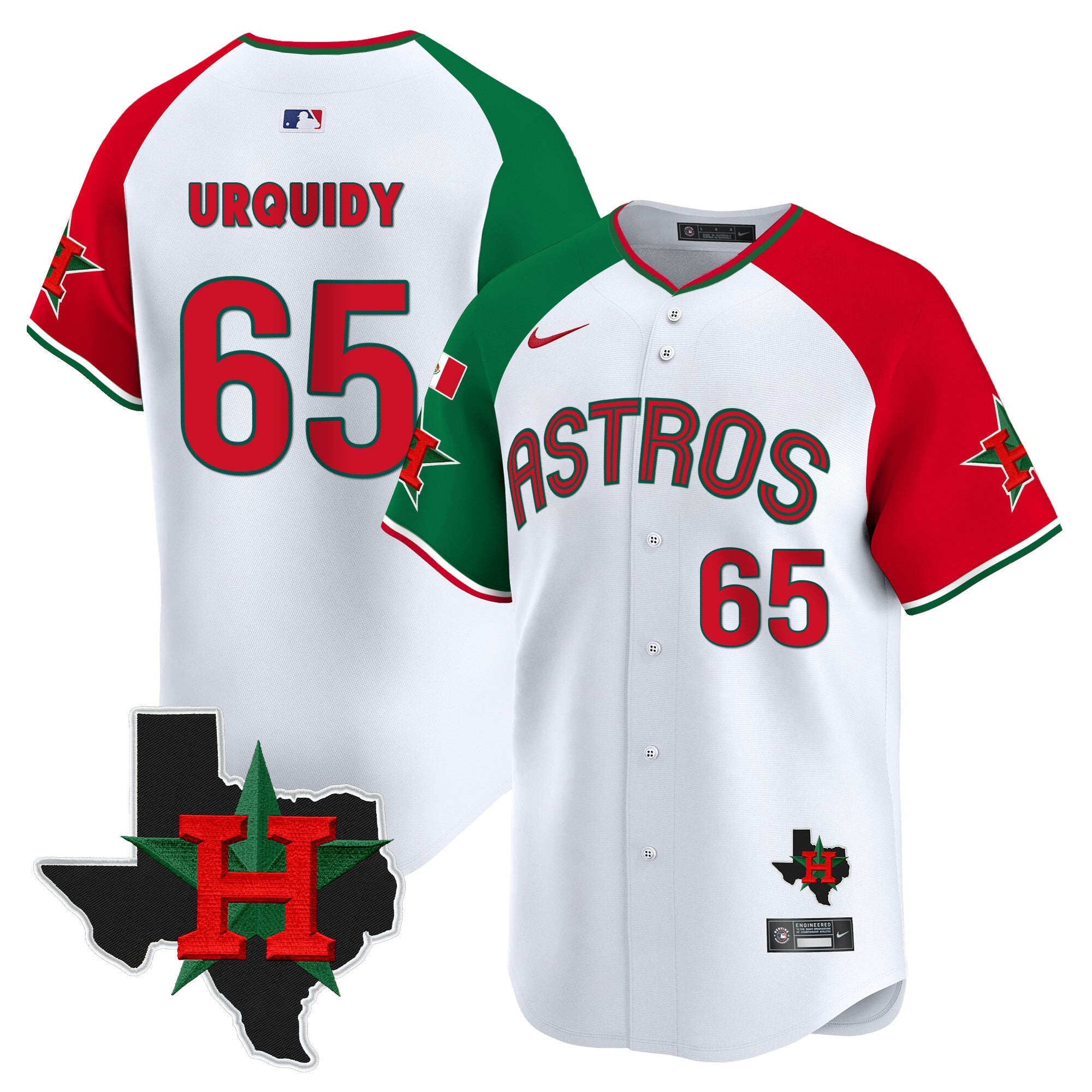 Men’s Mexico Texas Patch Vapor Premier Limited Jersey V3
