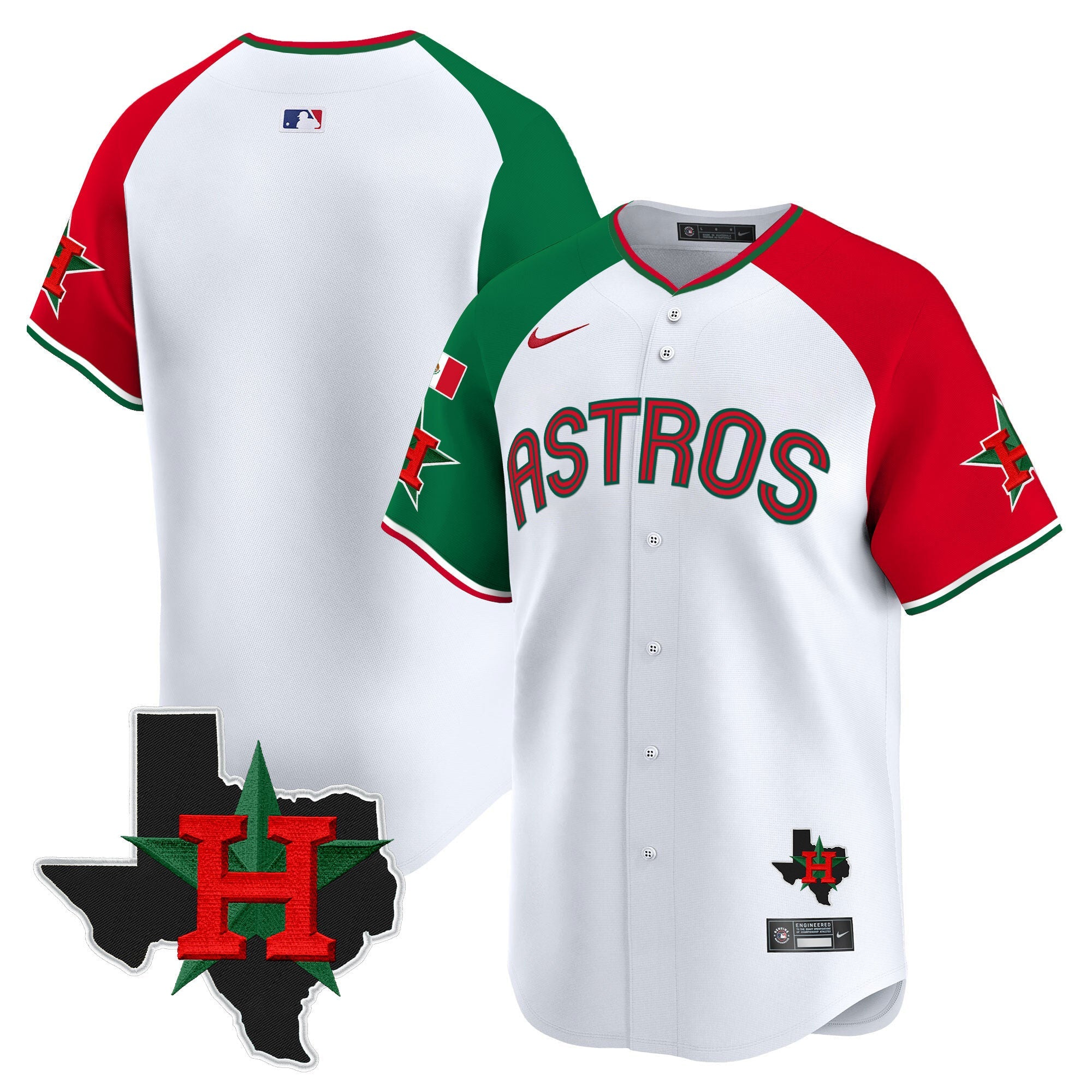 Men’s Mexico Texas Patch Vapor Premier Limited Jersey V3