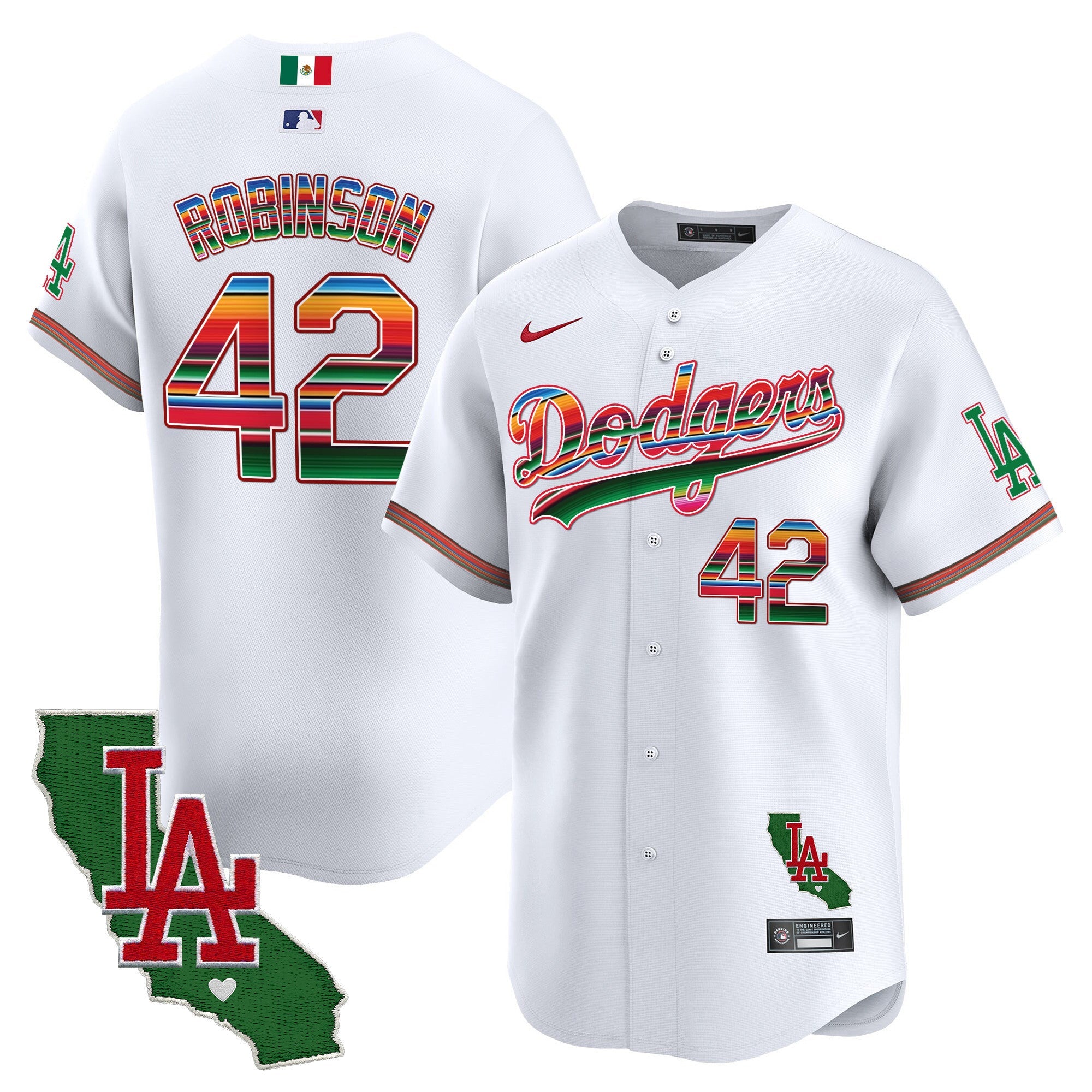 Men’s Mexico California Patch Vapor Premier Limited Jersey V2