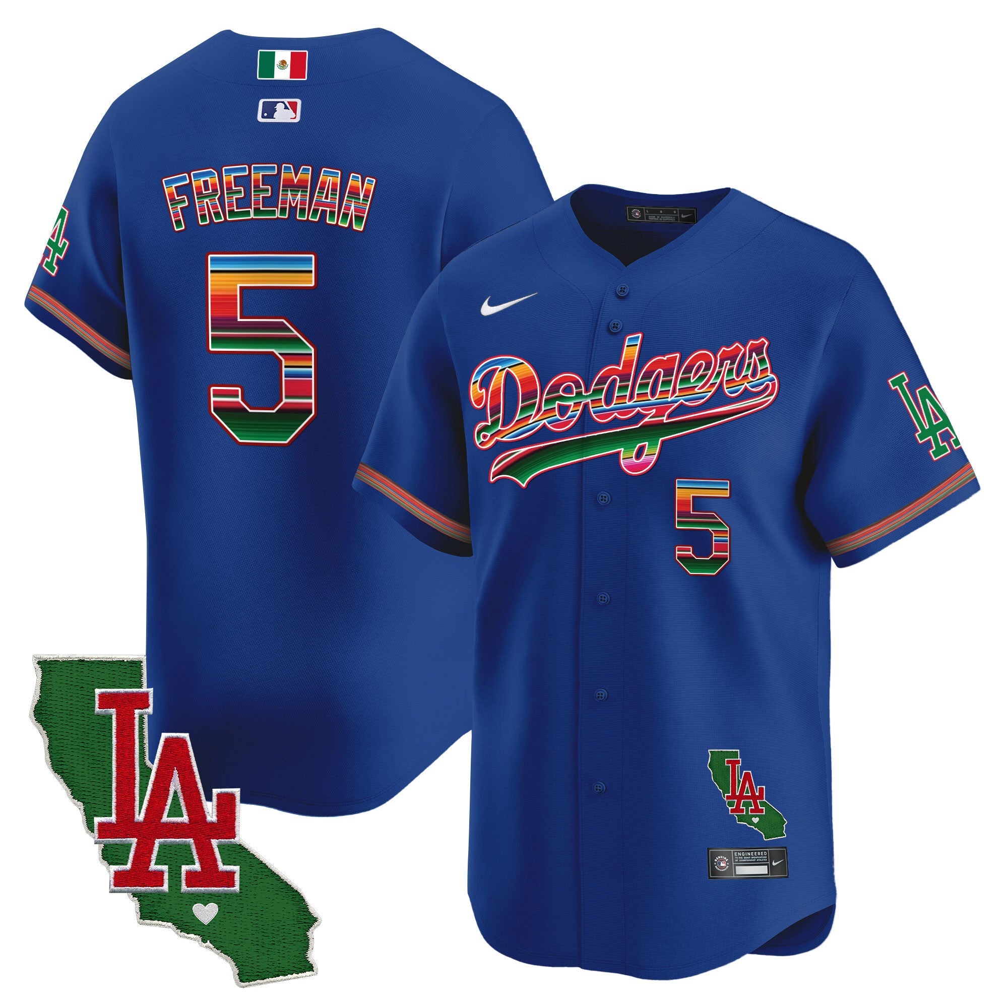 Men’s Mexico California Patch Vapor Premier Limited Jersey V2