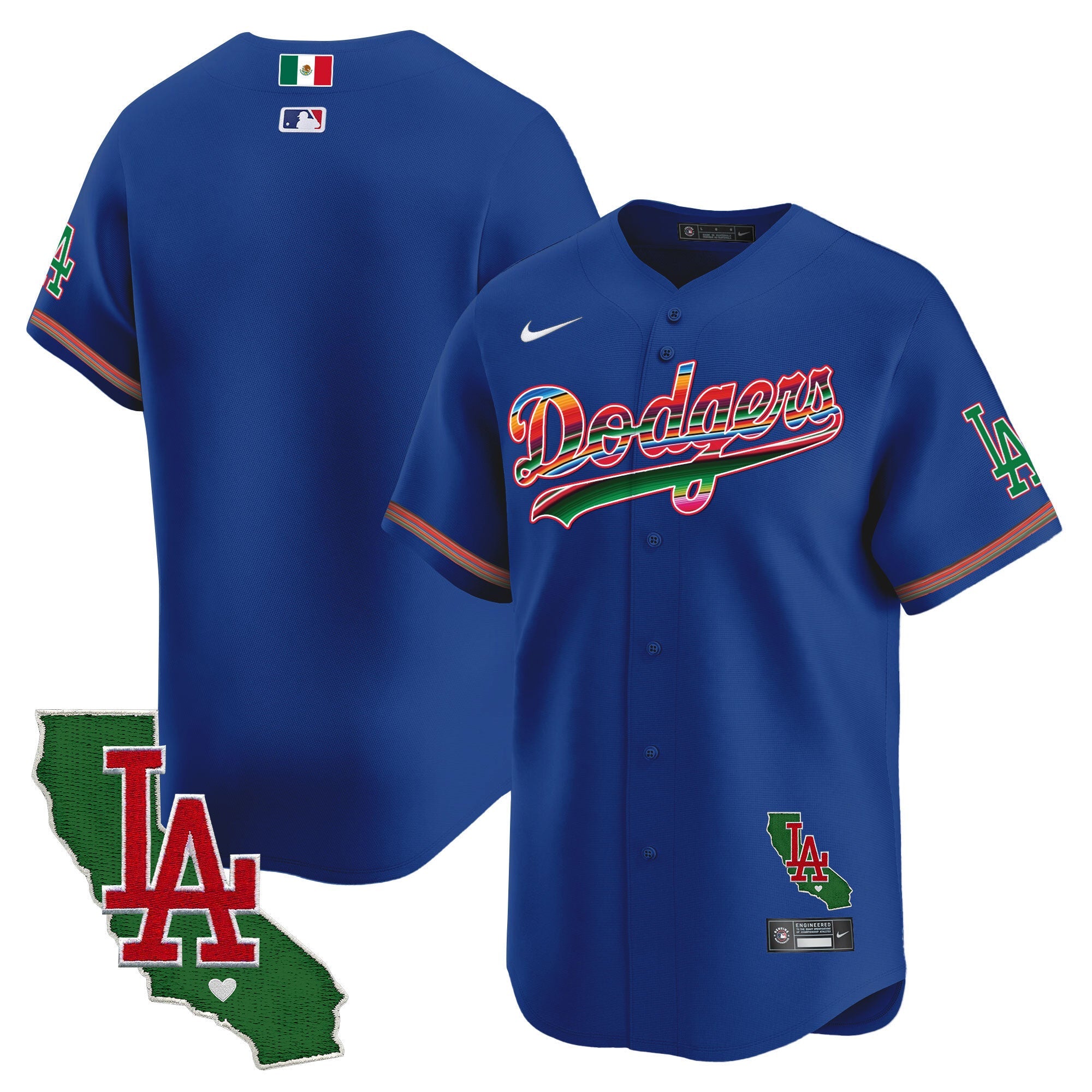 Men’s Mexico California Patch Vapor Premier Limited Jersey V2