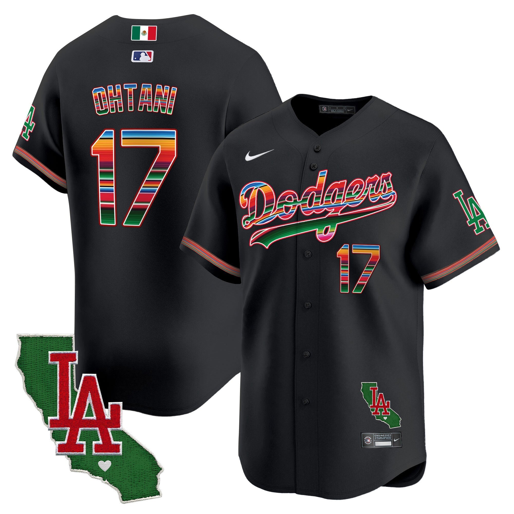 Men’s Mexico California Patch Vapor Premier Limited Jersey V2