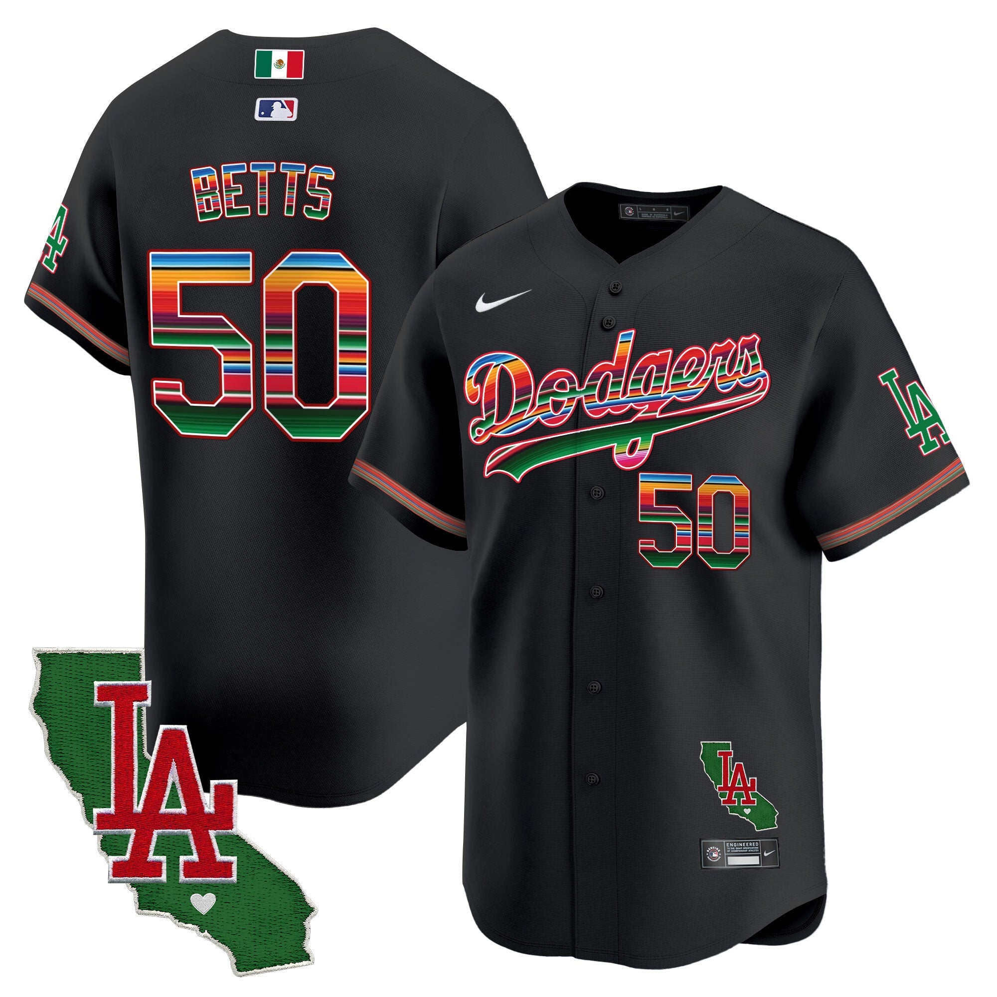 Men’s Mexico California Patch Vapor Premier Limited Jersey V2