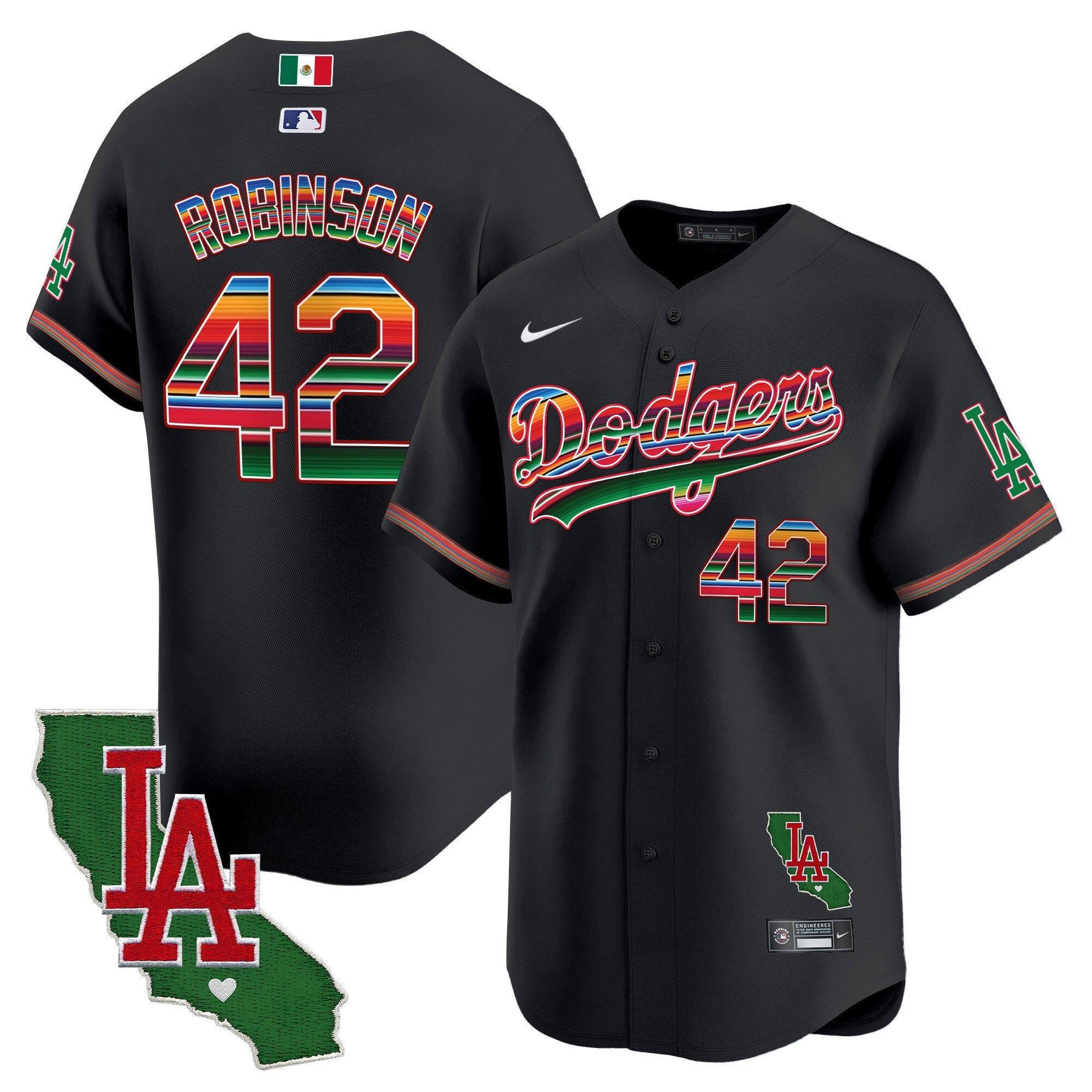 Men’s Mexico California Patch Vapor Premier Limited Jersey V2