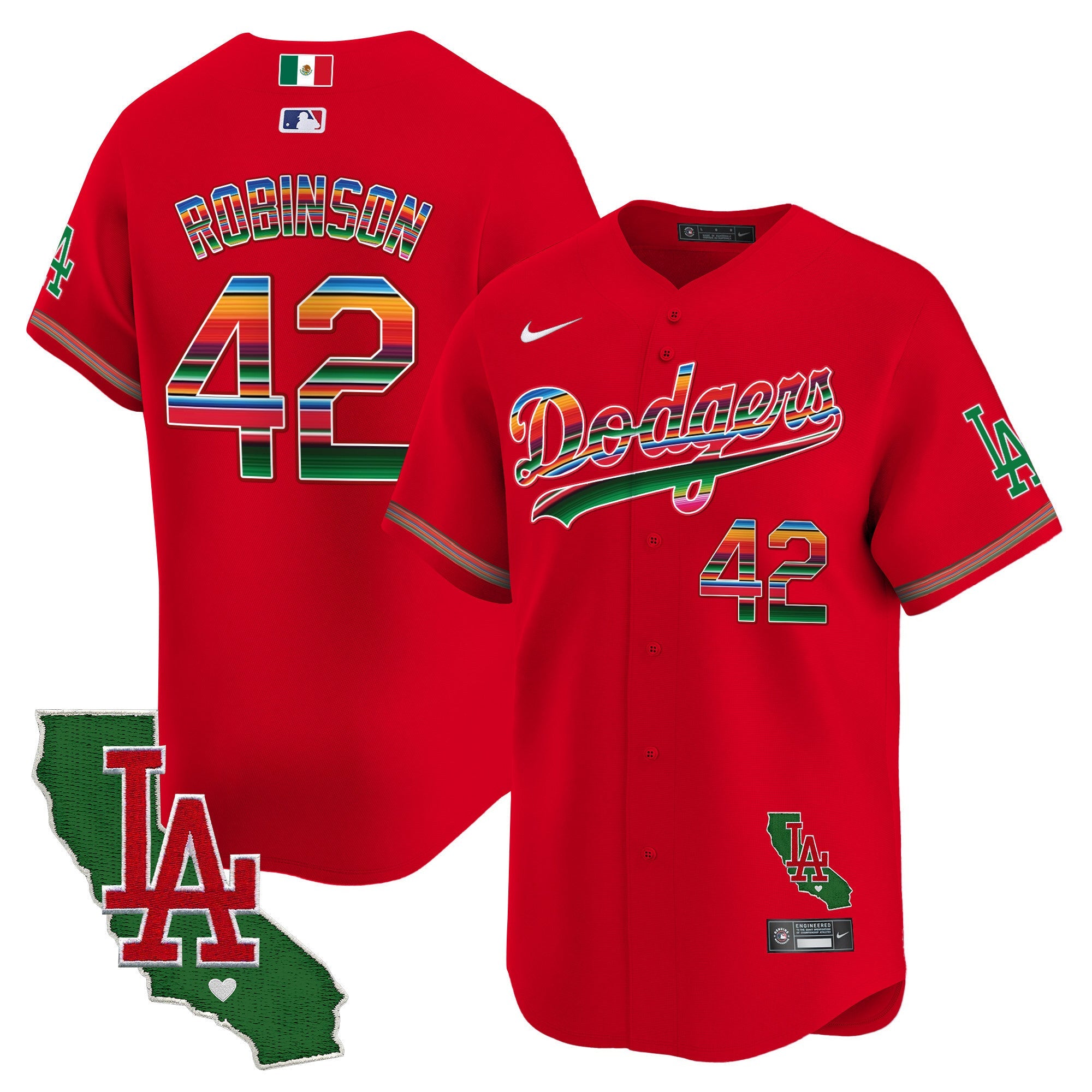 Men’s Mexico California Patch Vapor Premier Limited Jersey V2