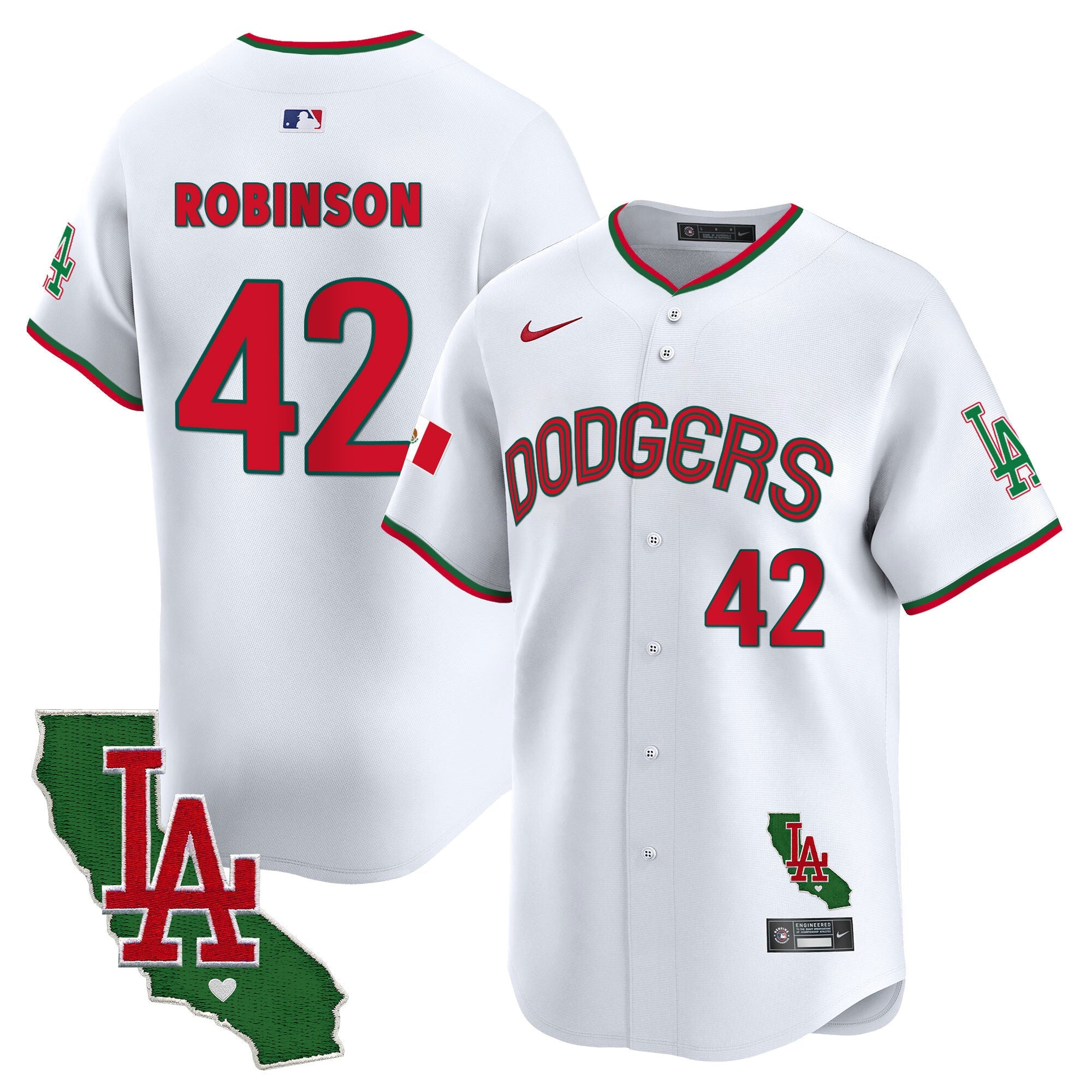 Men’s Mexico California Patch Vapor Premier Limited Jersey V3