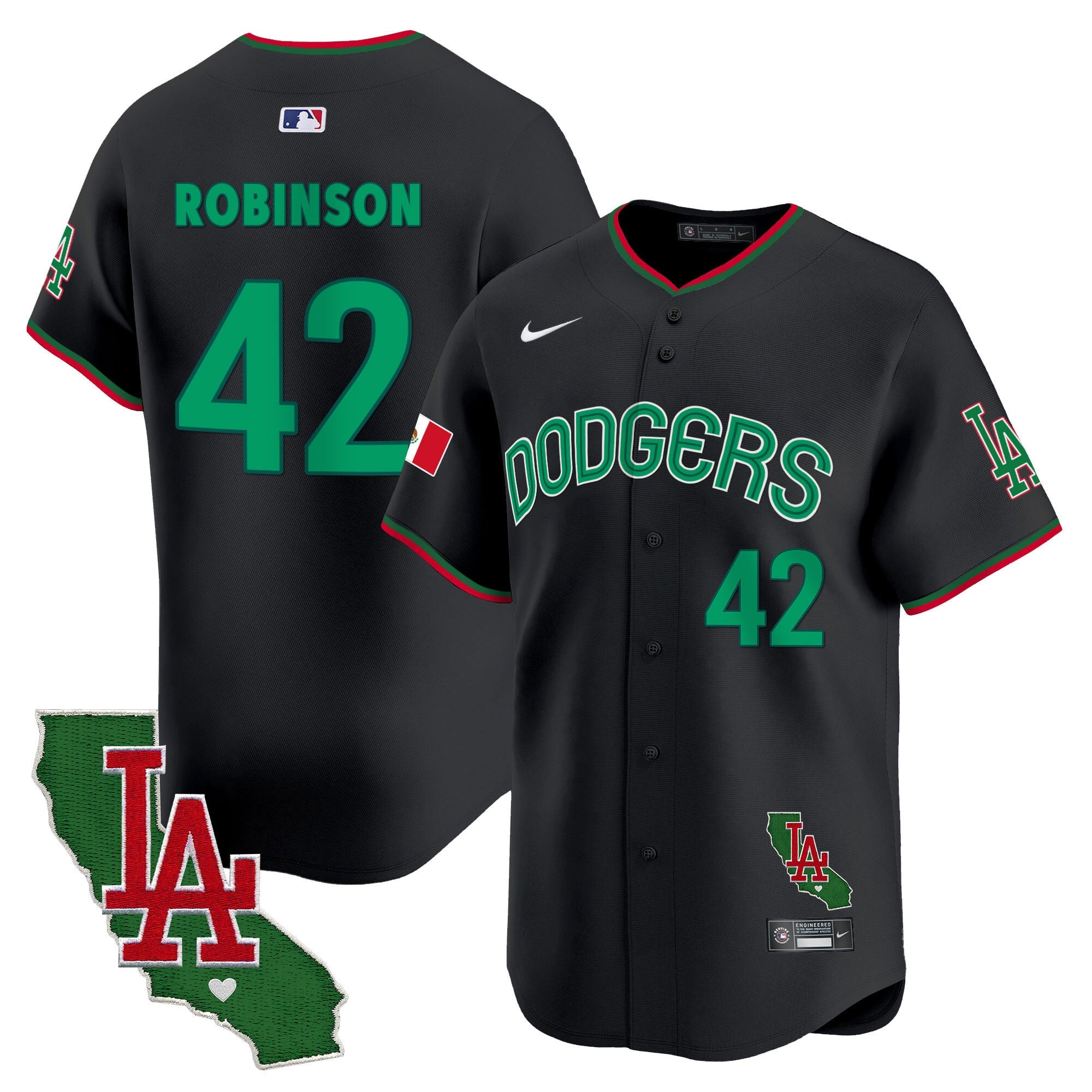 Men’s Mexico California Patch Vapor Premier Limited Jersey V3