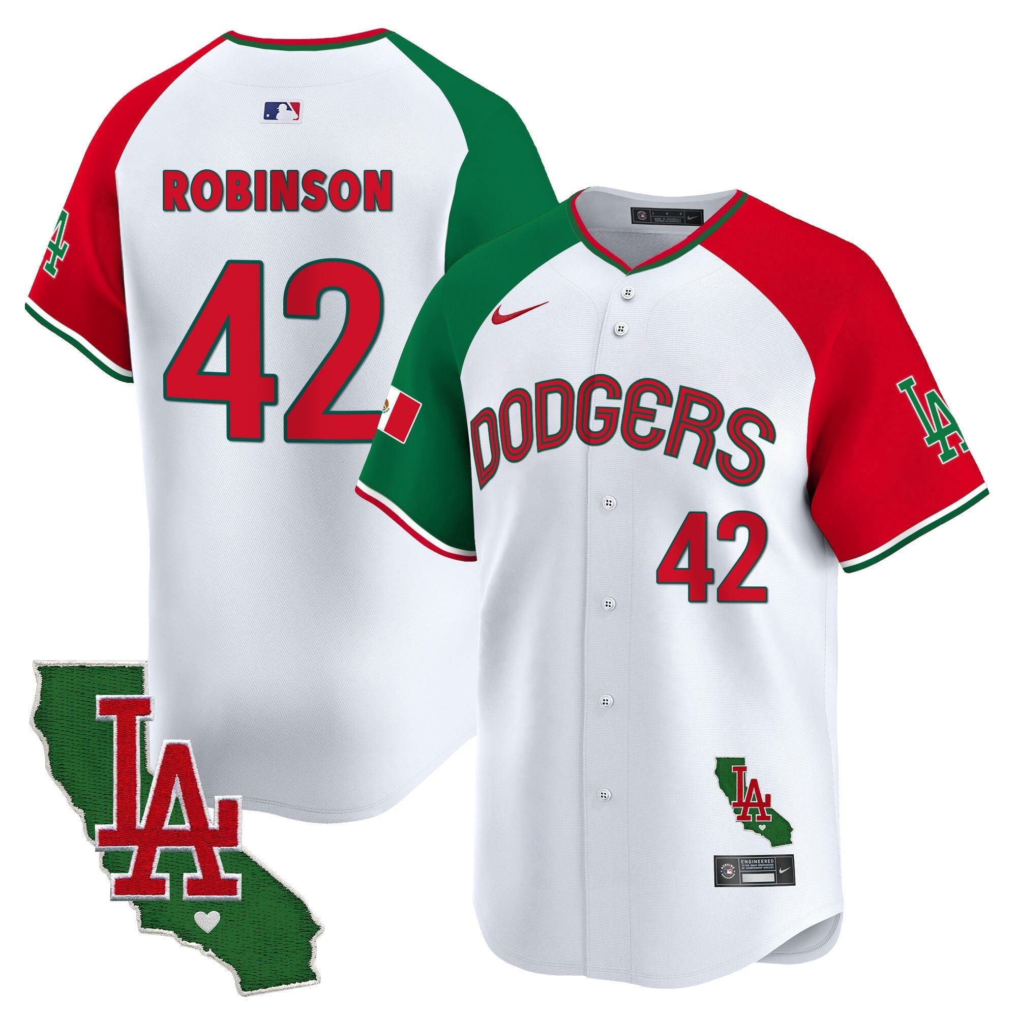 Men’s Mexico California Patch Vapor Premier Limited Jersey V3