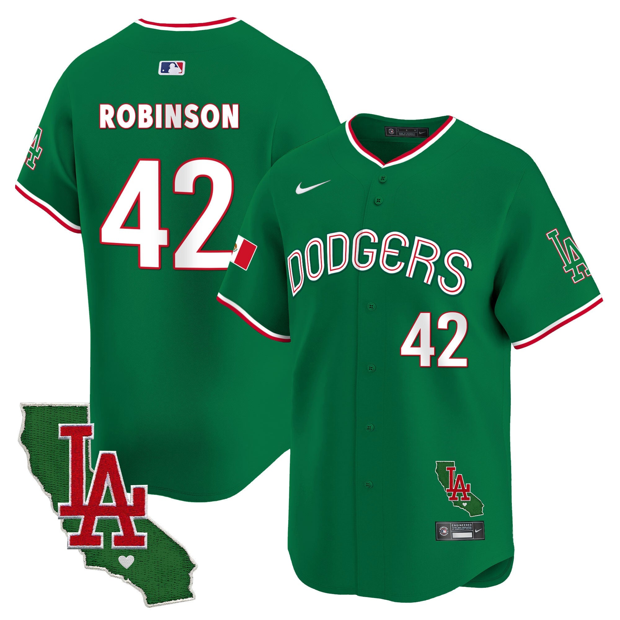 Men’s Mexico California Patch Vapor Premier Limited Jersey V3