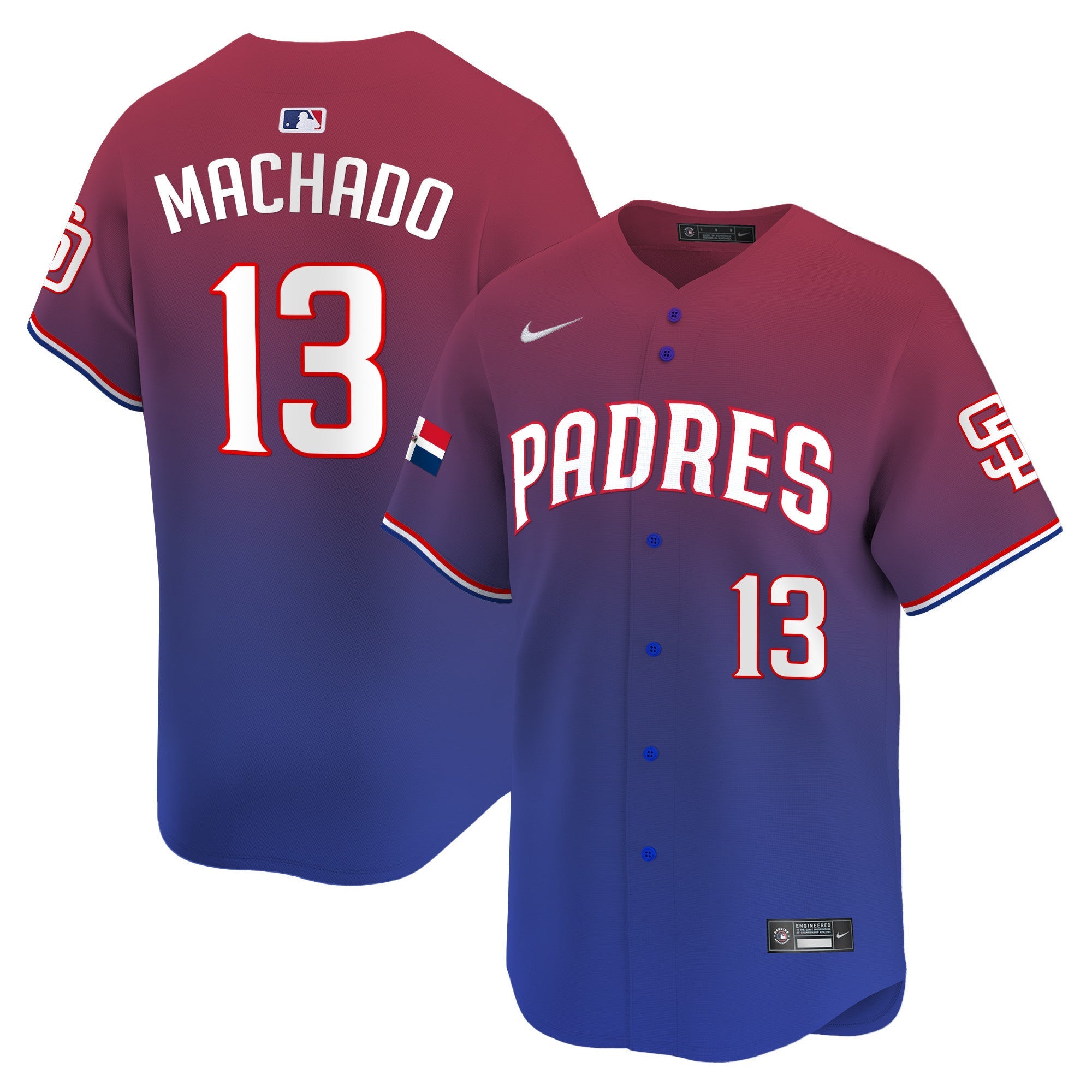 Men’s Dominican Republic Vapor Premier Limited Jersey