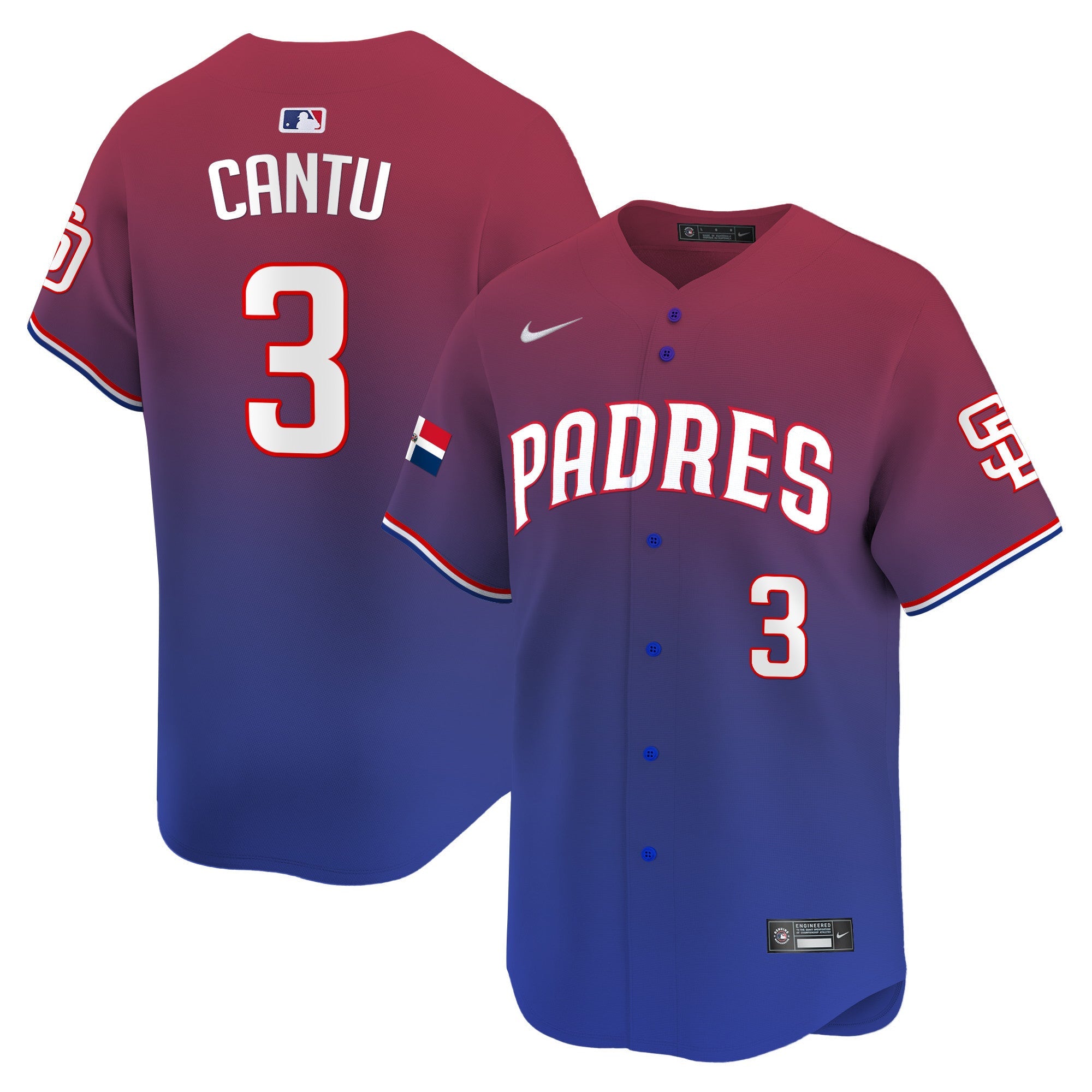Men’s Dominican Republic Vapor Premier Limited Jersey
