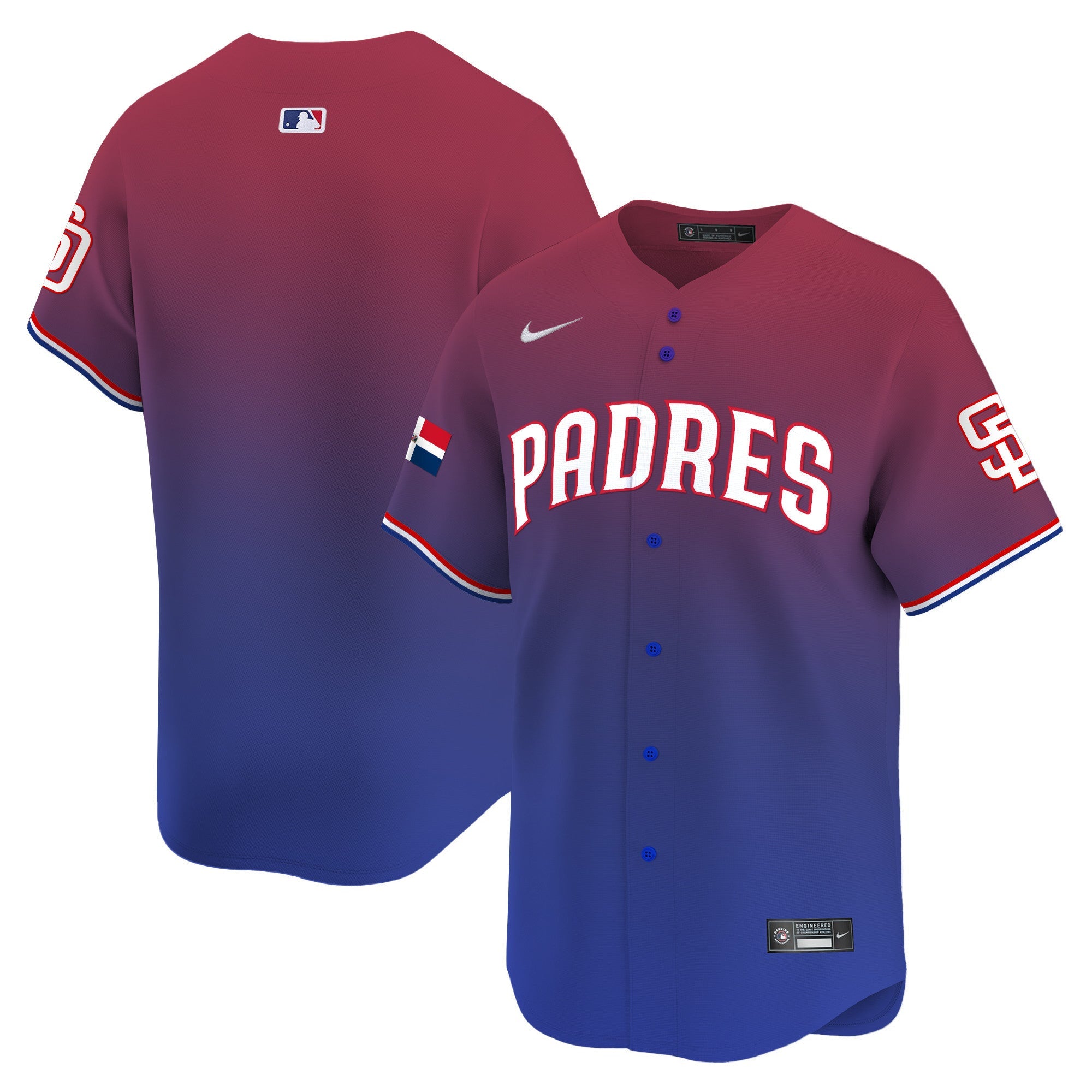 Men’s Dominican Republic Vapor Premier Limited Jersey