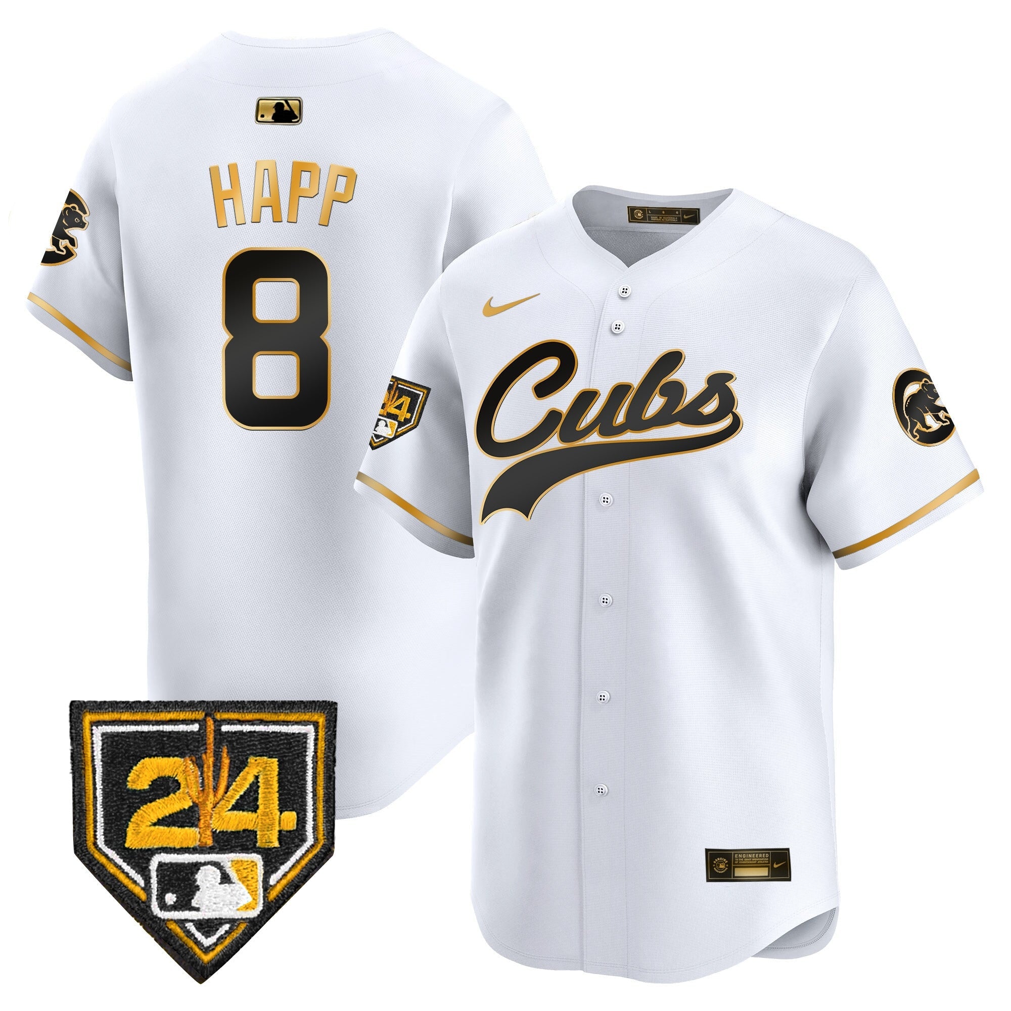 Men’s Chicago 2024 Spring Training Patch Vapor Premier Limited Jersey