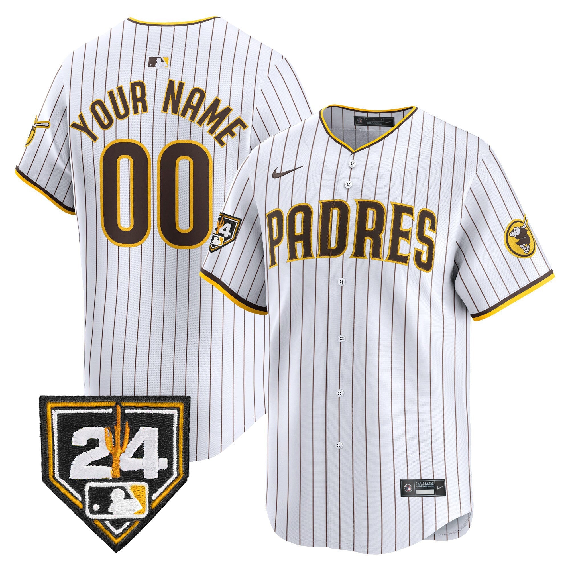 2024 Spring Training Patch Vapor Premier Limited Custom Jersey