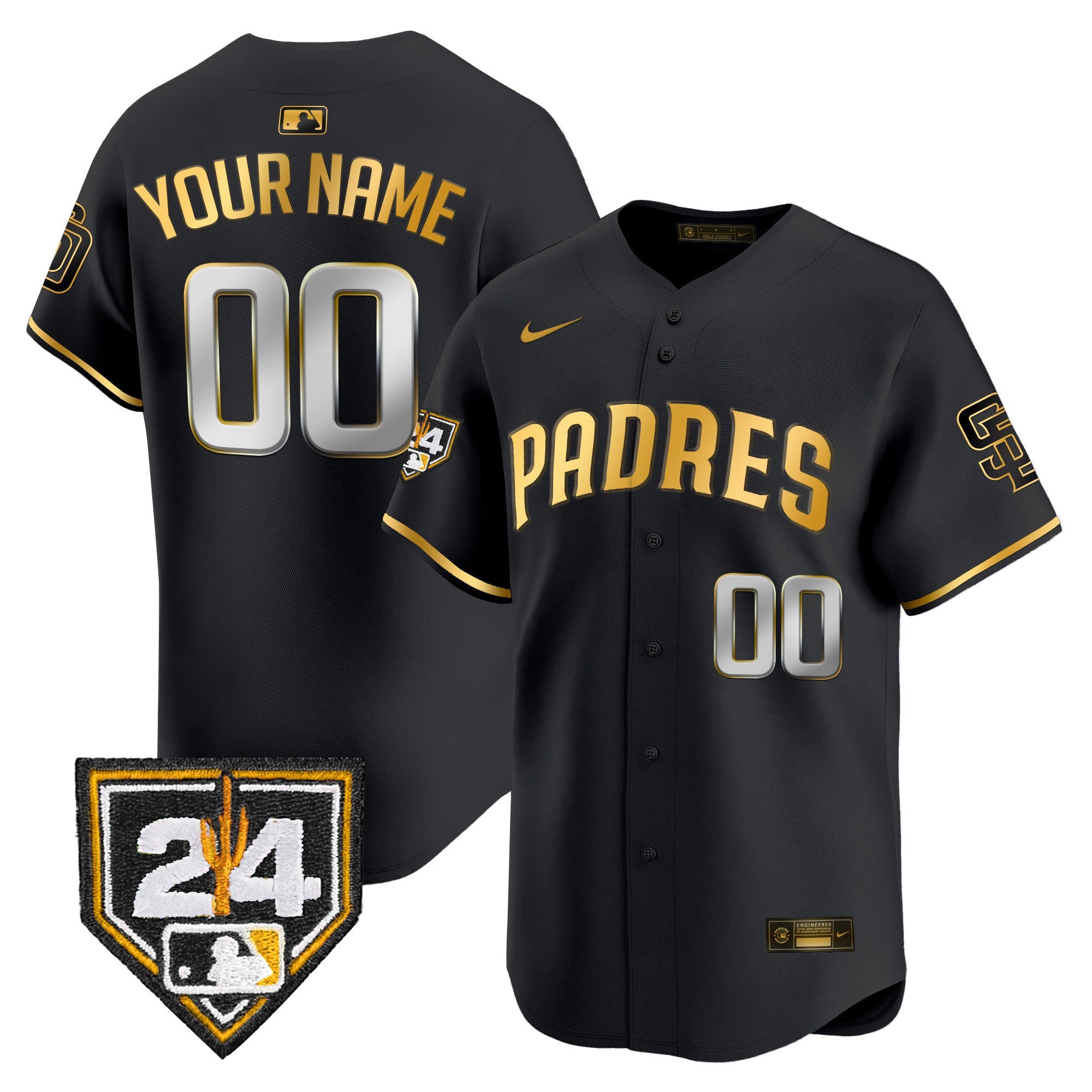 2024 Spring Training Patch Vapor Premier Limited Custom Jersey