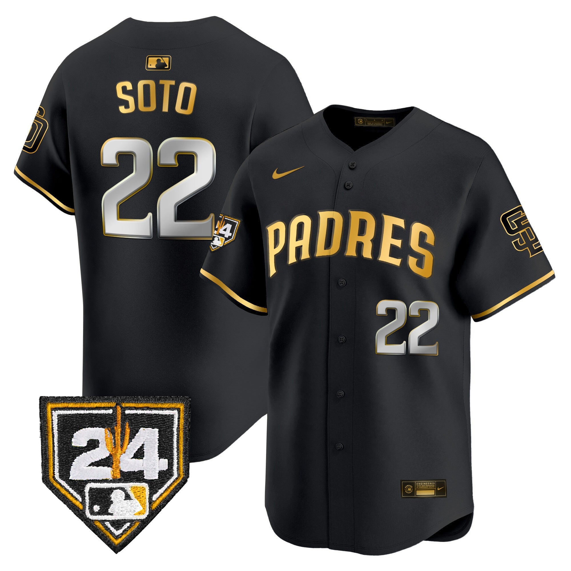 Men’s 2024 Spring Training Patch Vapor Premier Limited Jersey