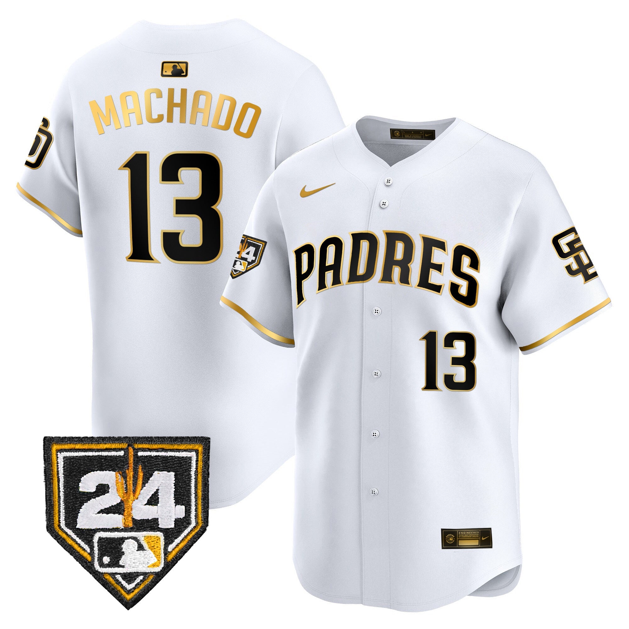Men’s 2024 Spring Training Patch Vapor Premier Limited Jersey