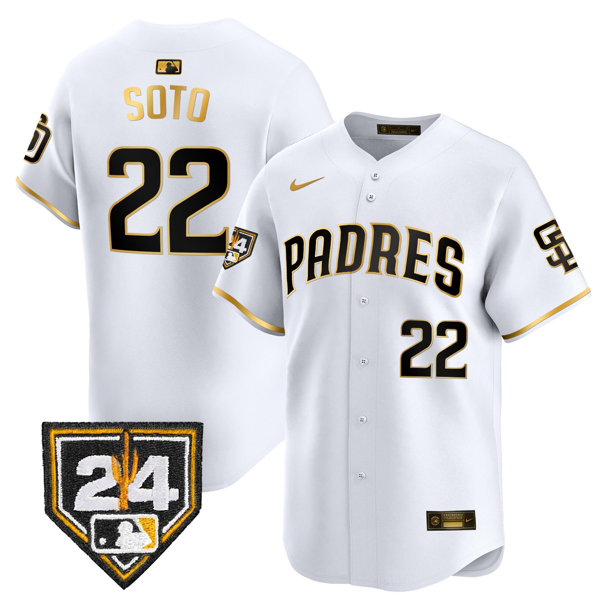 Men’s 2024 Spring Training Patch Vapor Premier Limited Jersey