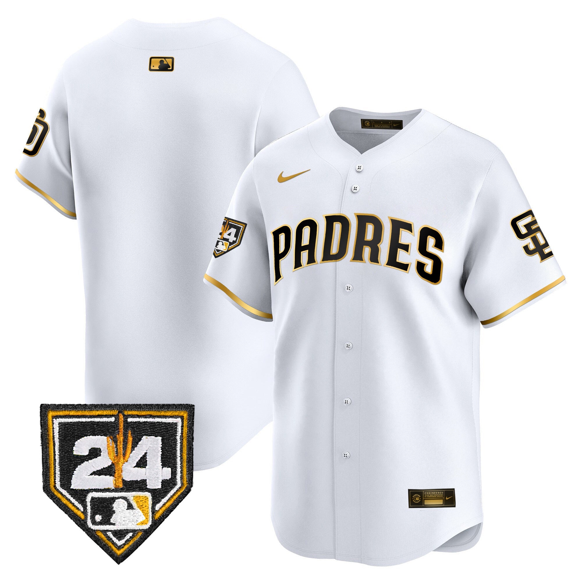 Men’s 2024 Spring Training Patch Vapor Premier Limited Jersey