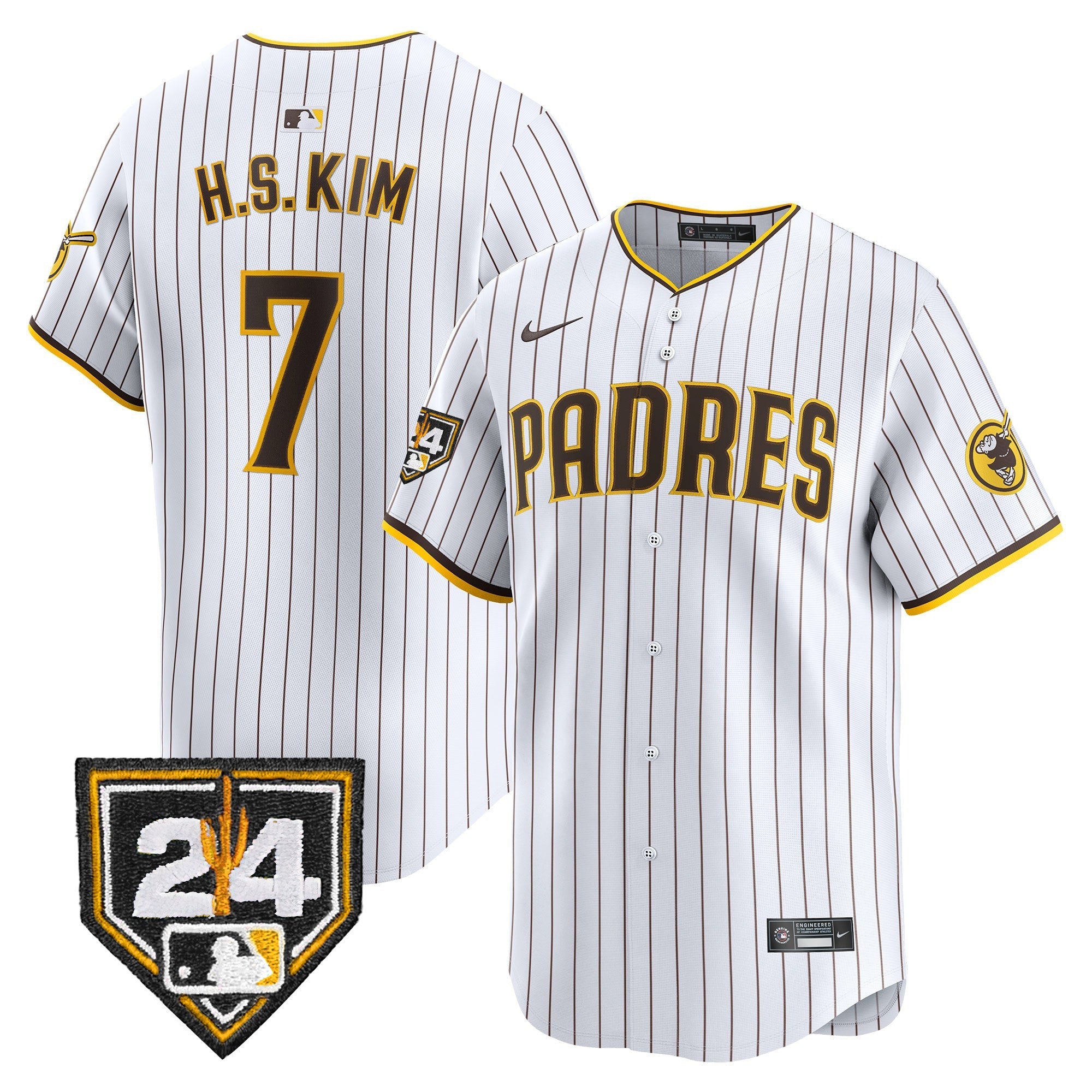 Men’s 2024 Spring Training Patch Vapor Premier Limited Jersey