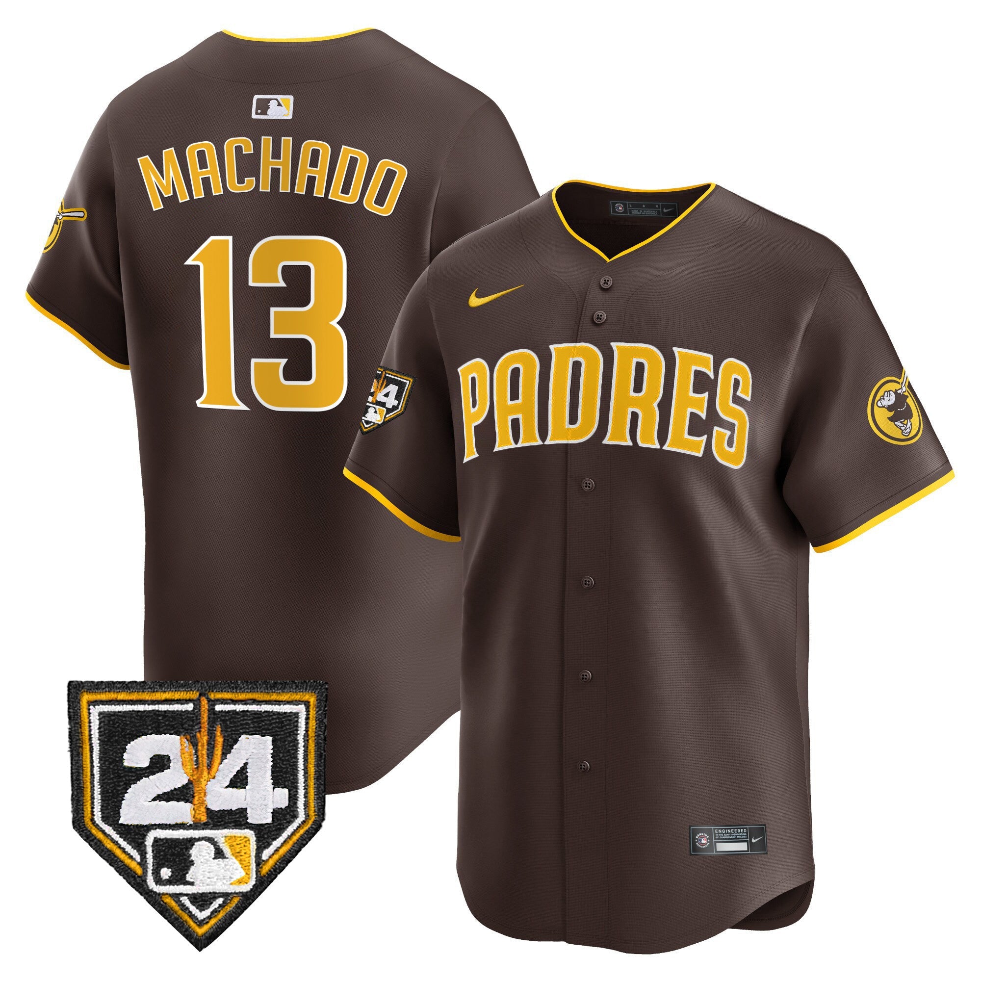 Men’s 2024 Spring Training Patch Vapor Premier Limited Jersey