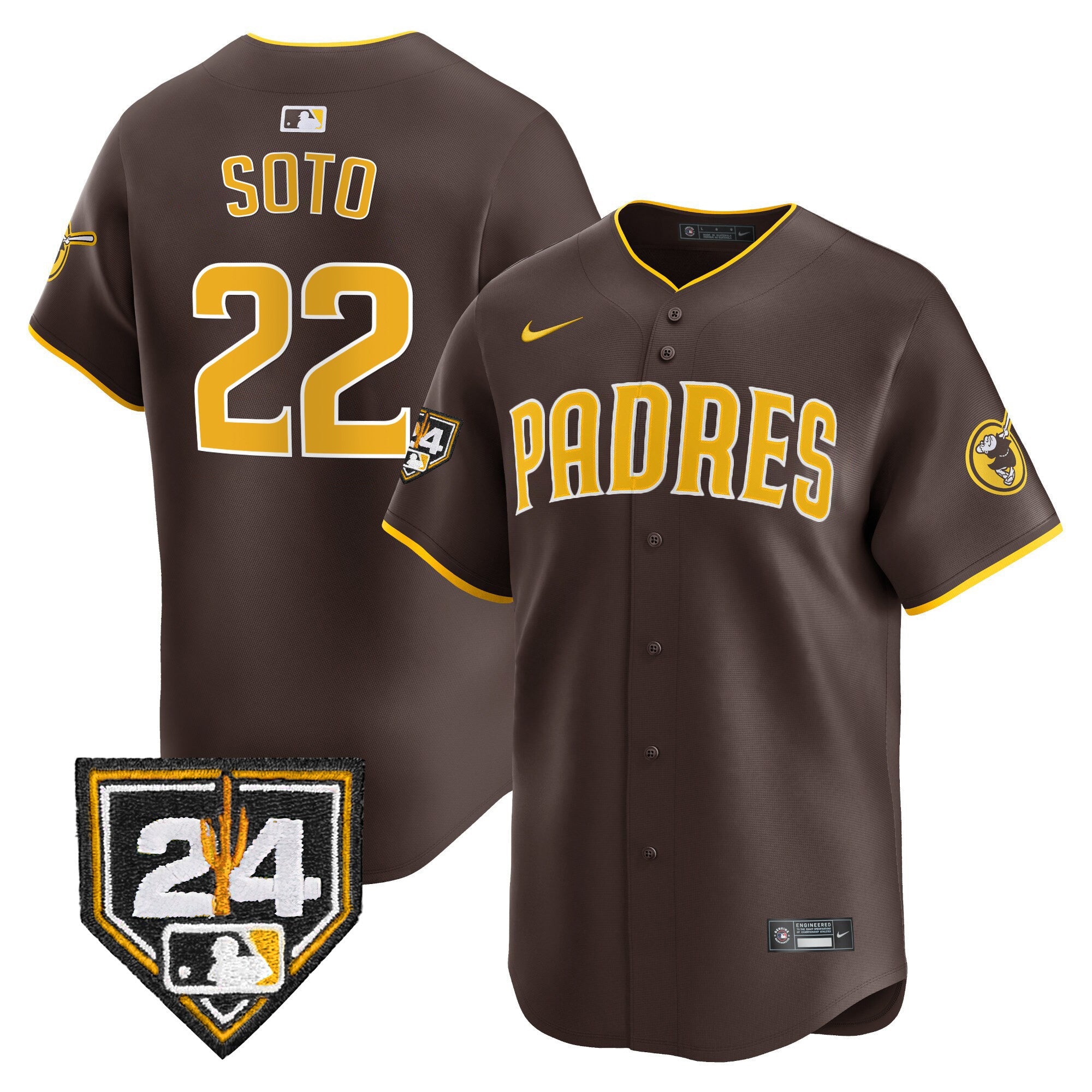 Men’s 2024 Spring Training Patch Vapor Premier Limited Jersey