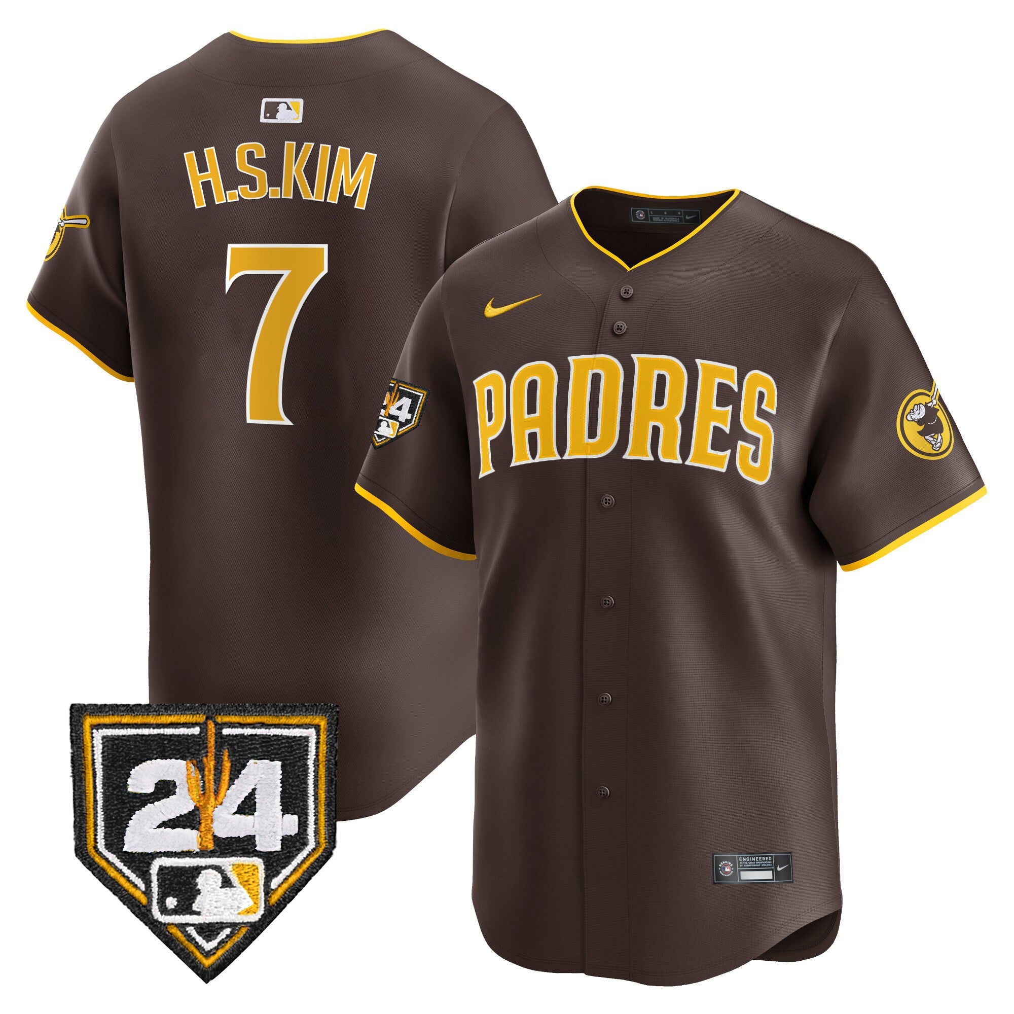 Men’s 2024 Spring Training Patch Vapor Premier Limited Jersey