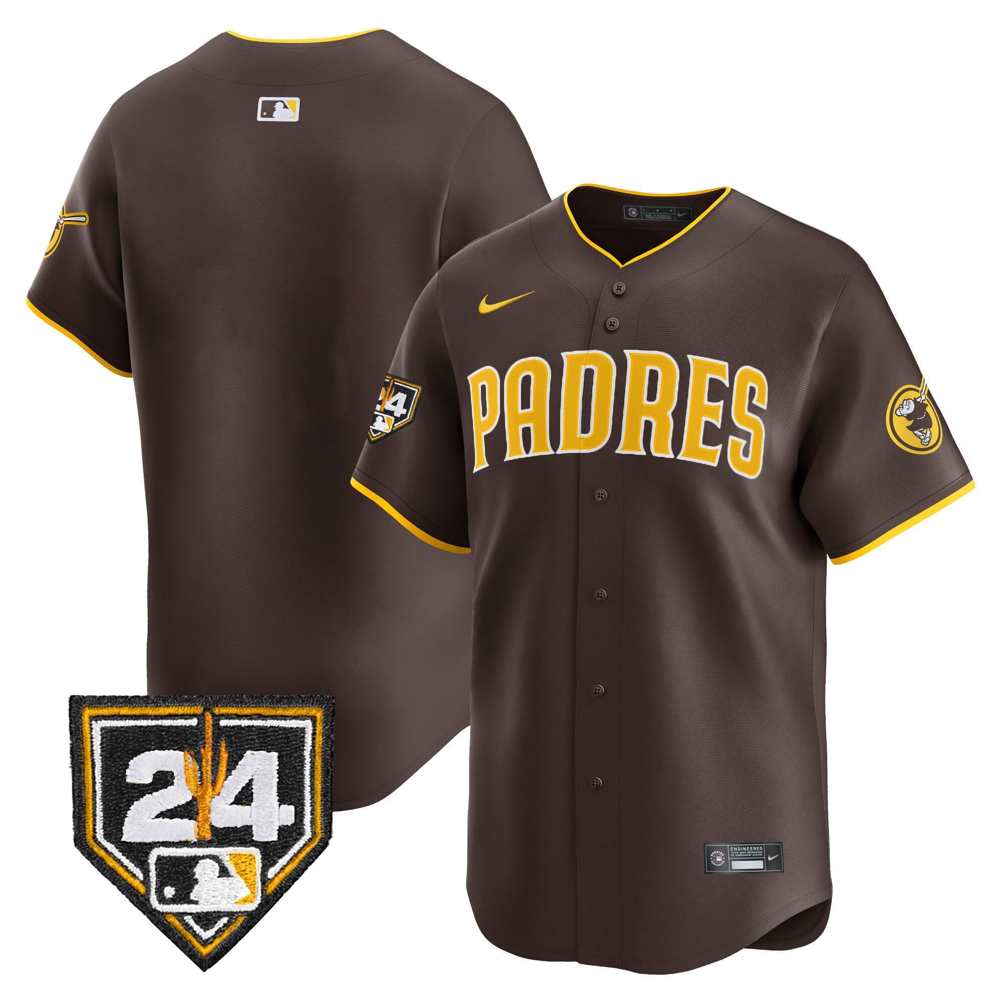 Men’s 2024 Spring Training Patch Vapor Premier Limited Jersey