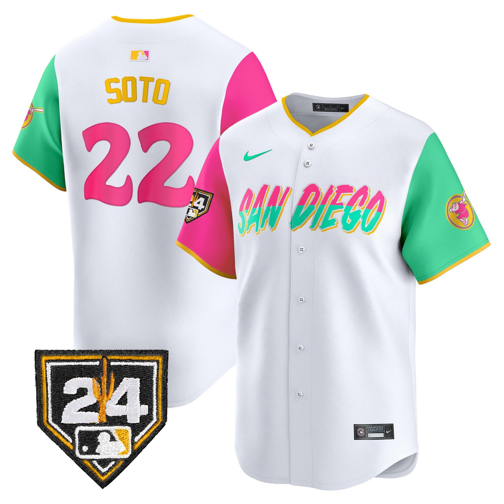 Men’s 2024 Spring Training Patch Vapor Premier Limited Jersey