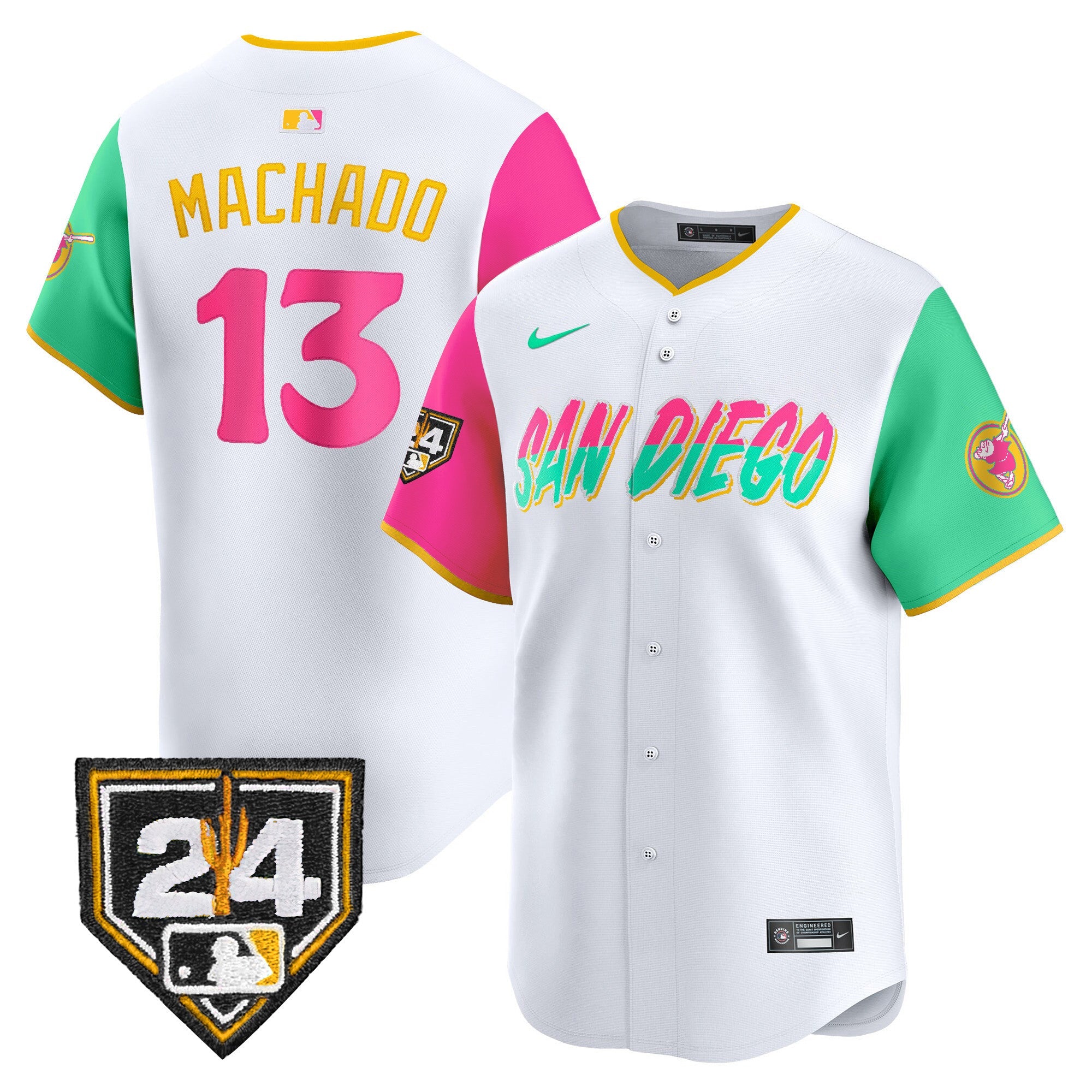 Men’s 2024 Spring Training Patch Vapor Premier Limited Jersey