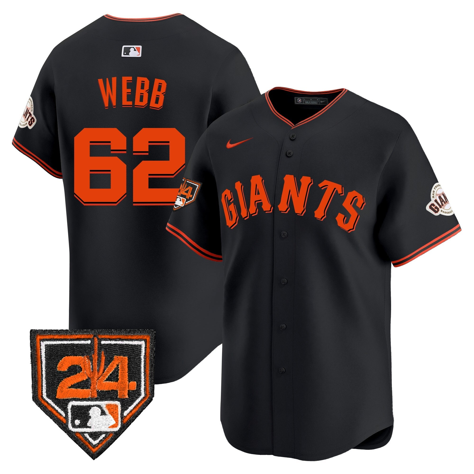 Men’s San Francisco 2024 Spring Training Vapor Premier Limited Jersey