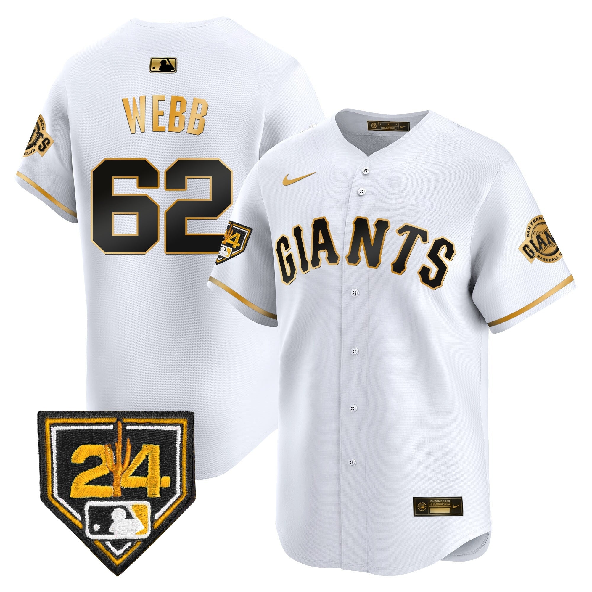 Men’s San Francisco 2024 Spring Training Vapor Premier Limited Jersey