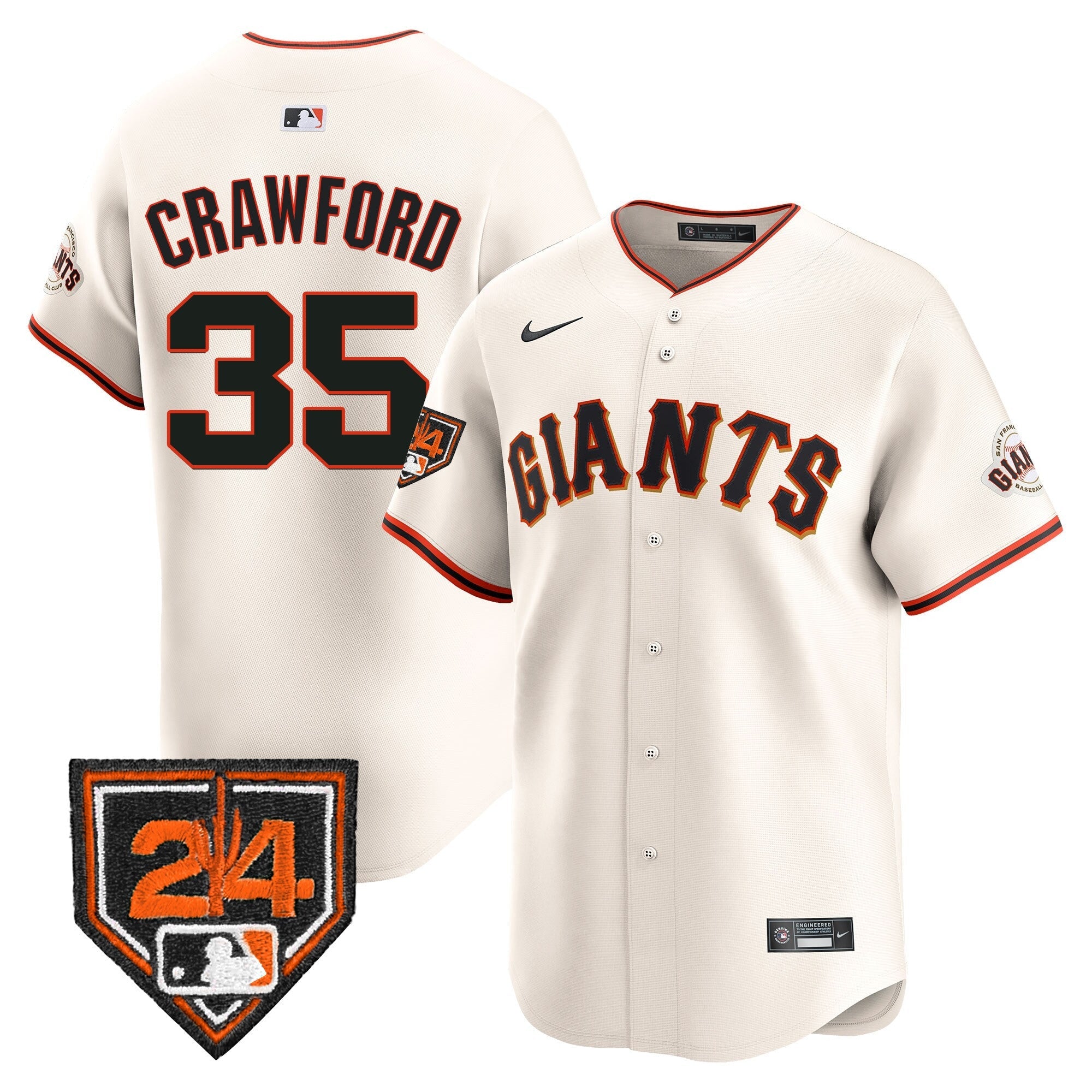 Men’s San Francisco 2024 Spring Training Vapor Premier Limited Jersey
