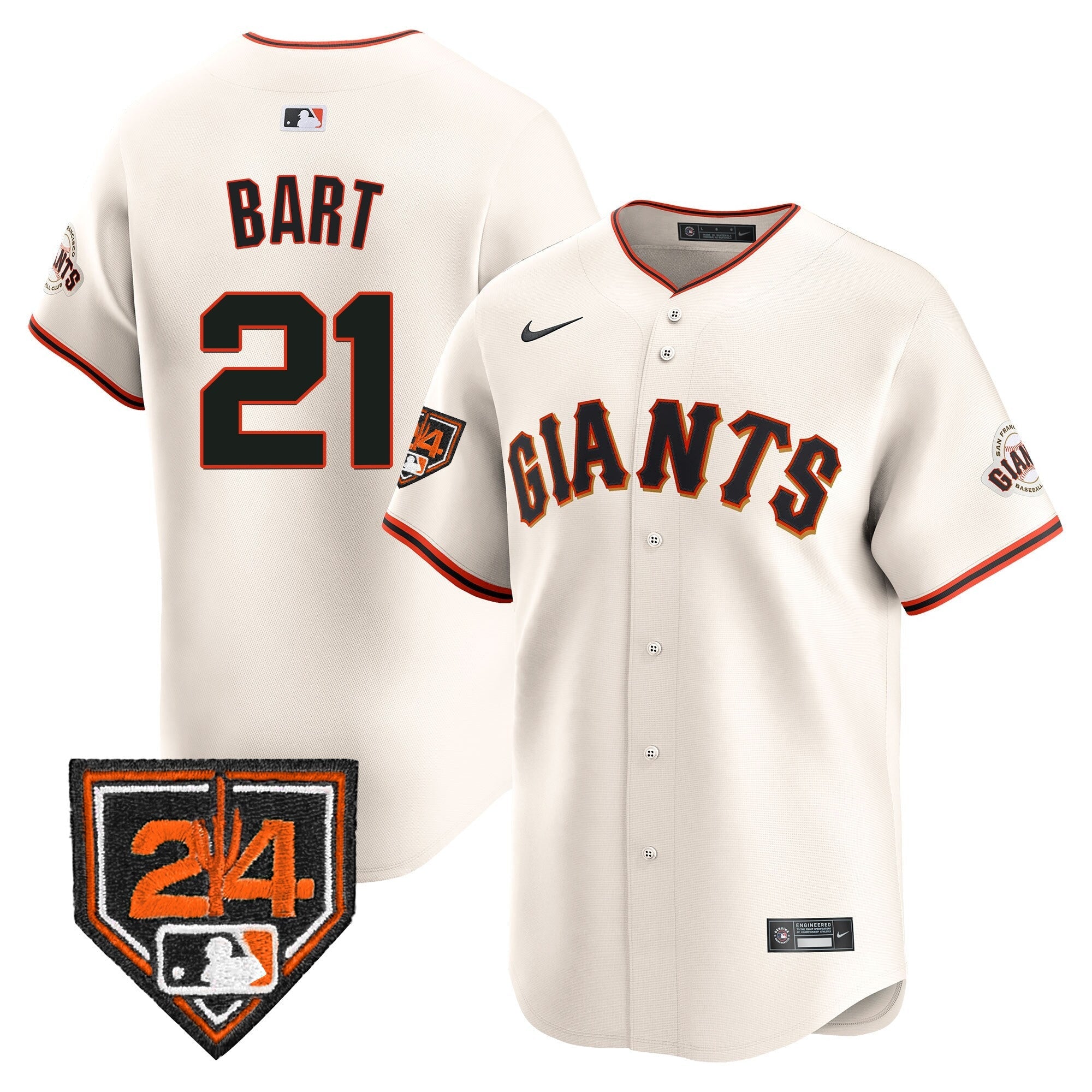 Men’s San Francisco 2024 Spring Training Vapor Premier Limited Jersey