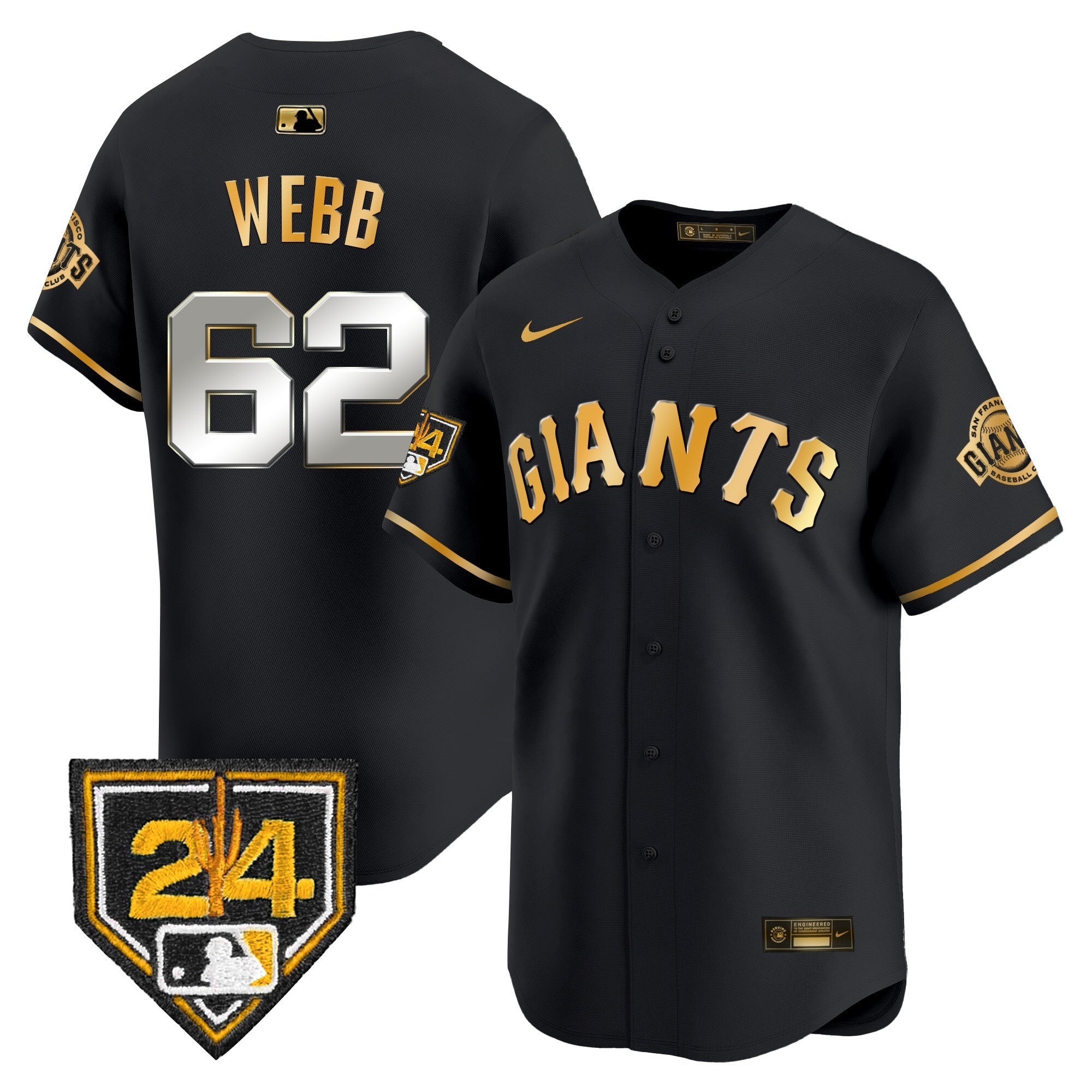 Men’s San Francisco 2024 Spring Training Vapor Premier Limited Jersey