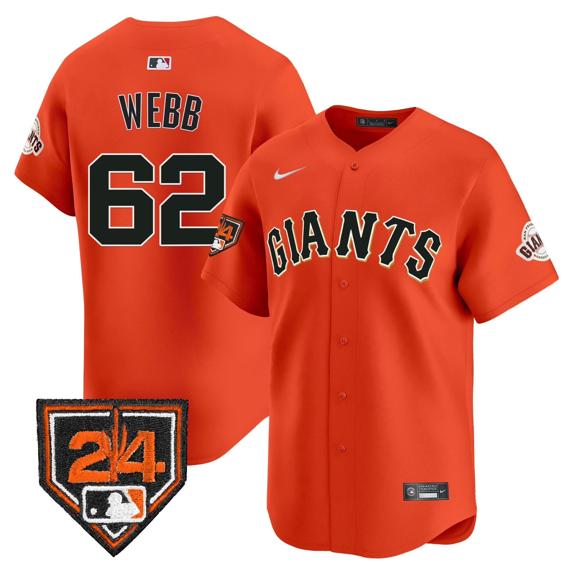 Men’s San Francisco 2024 Spring Training Vapor Premier Limited Jersey